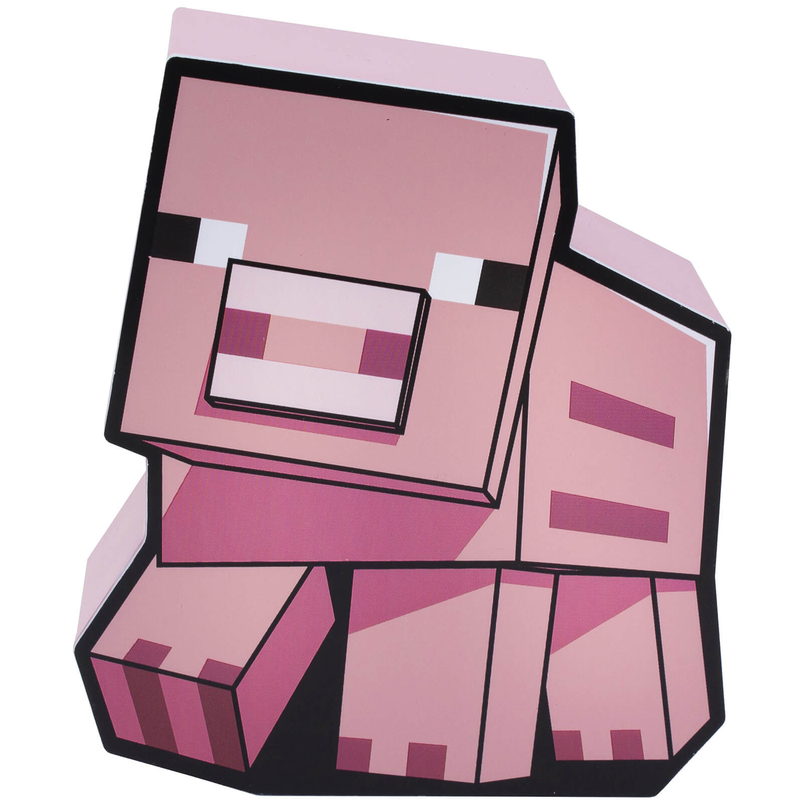 Minecraft Pig 2D Box Light