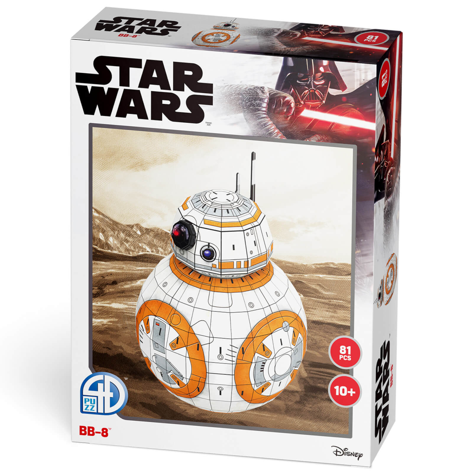 Photos - Other Souvenirs Star Wars BB-8 Paper Core 3D Puzzle Model U08565
