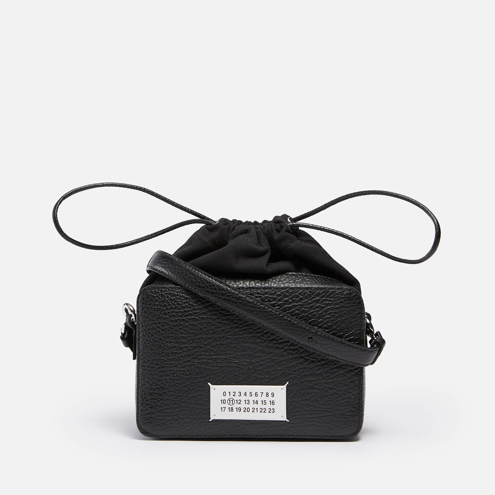 Maison Margiela | Men 5ac Leather Camera Case Crossbody Bag Black