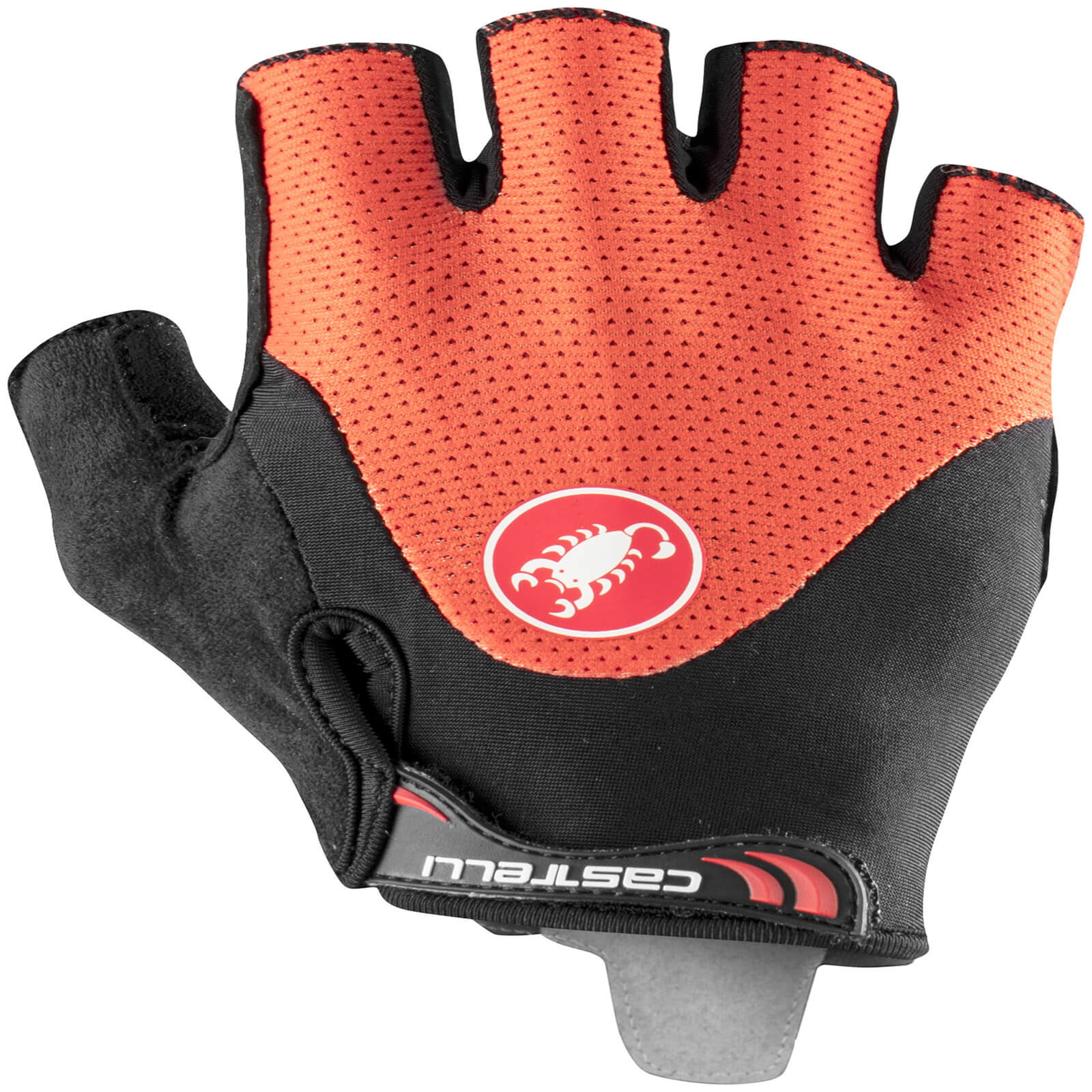 Castelli Arenberg Gel 2 Gloves - L - Fiery Red/Black