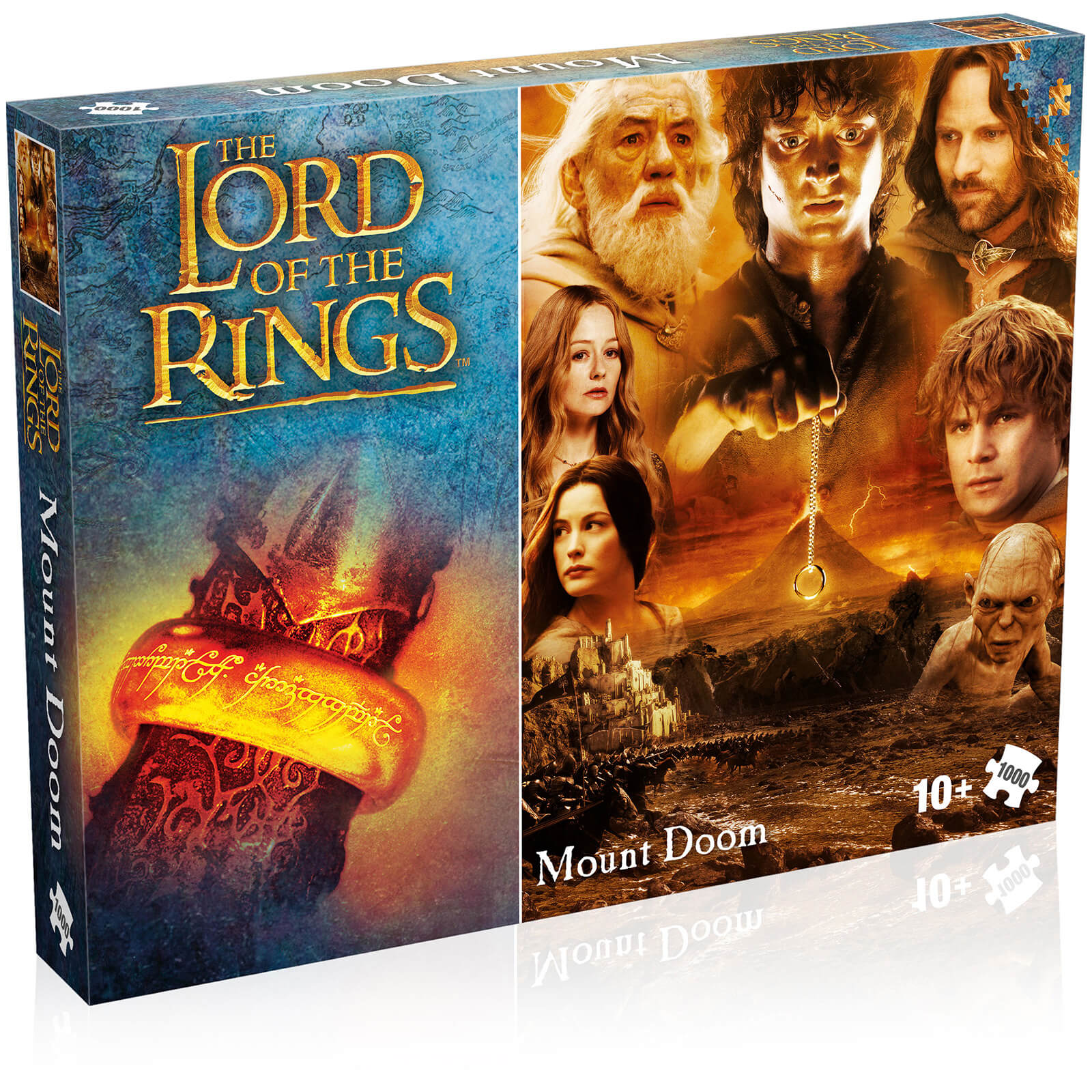 1000 Piece Jigsaw Puzzle - Lord of the Rings Mount Doom Edition