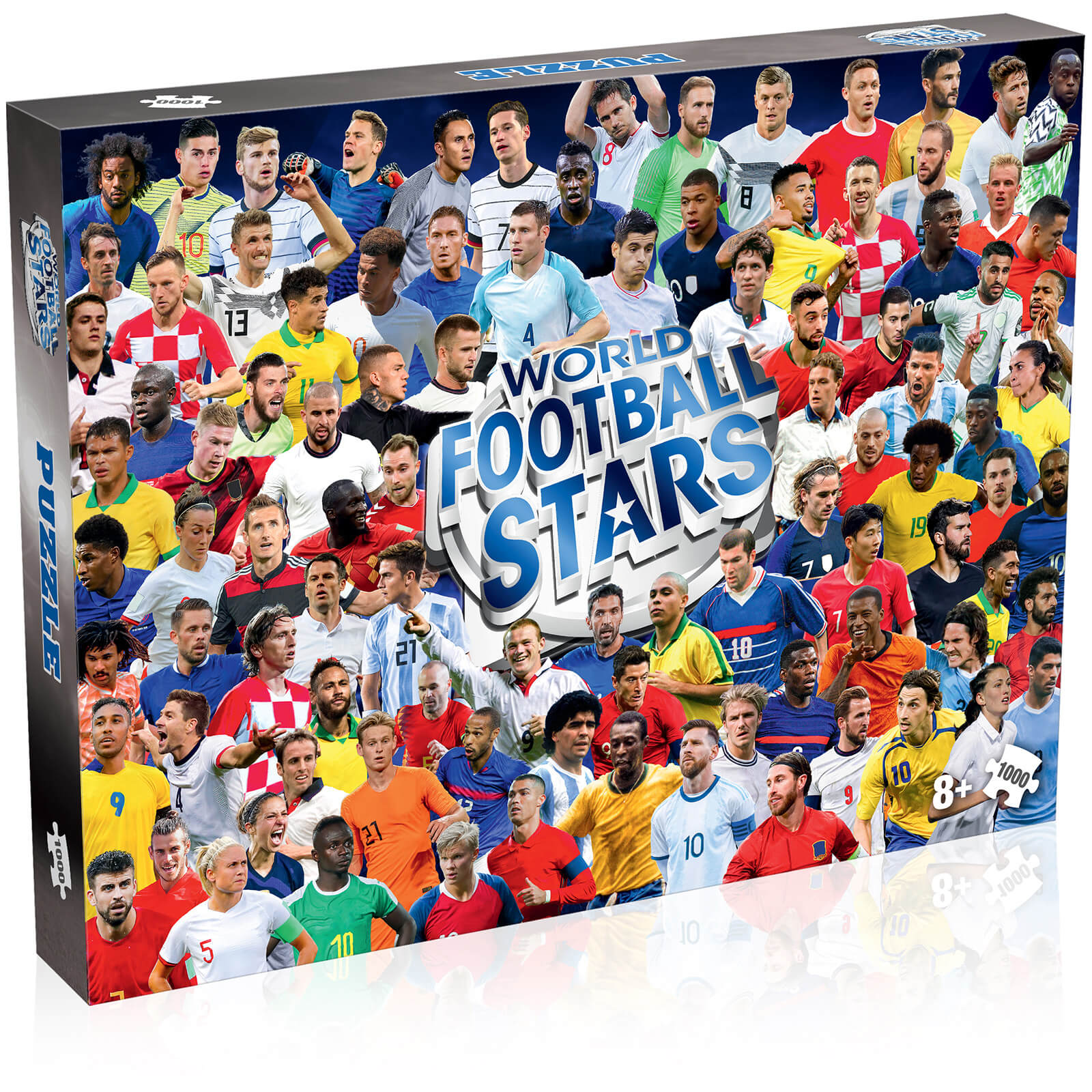 1000 Piece Jigsaw Puzzle   World Football Stars Edition