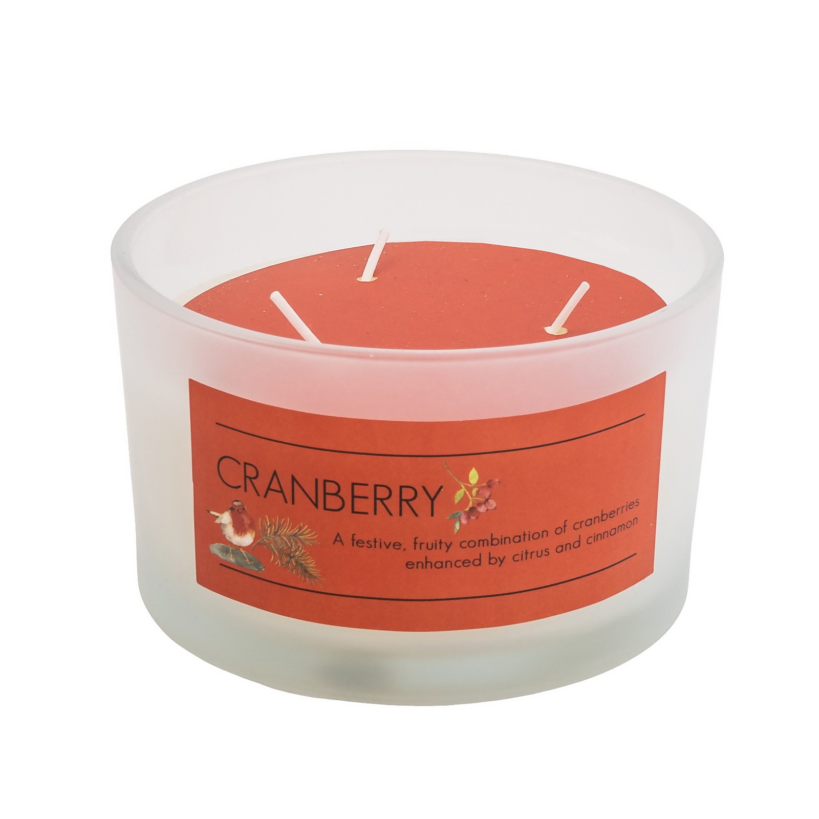 Photo of Cranberry Multi Wick Scented Candle