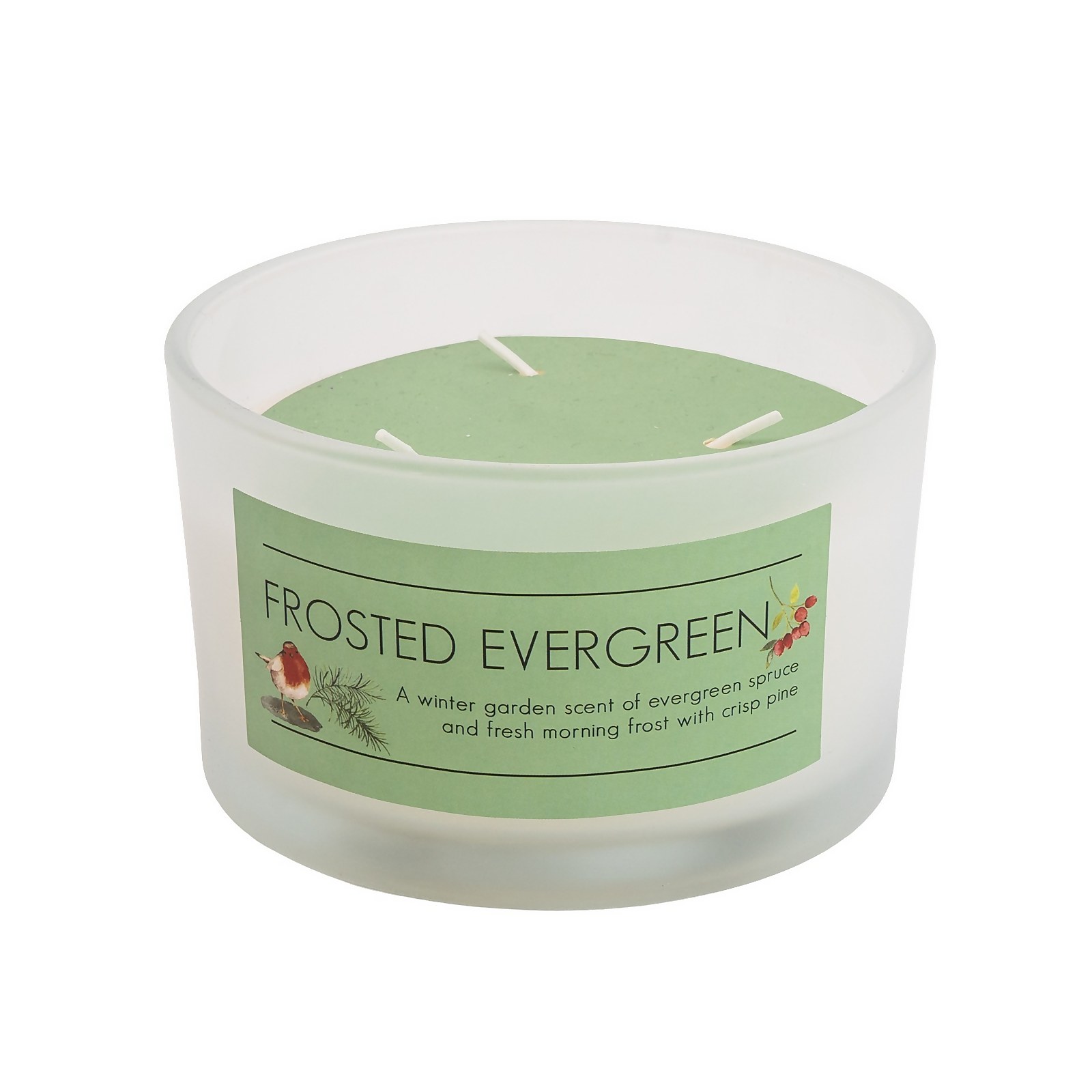 Photo of Frosted Evergreen Multi Wick Scented Candle