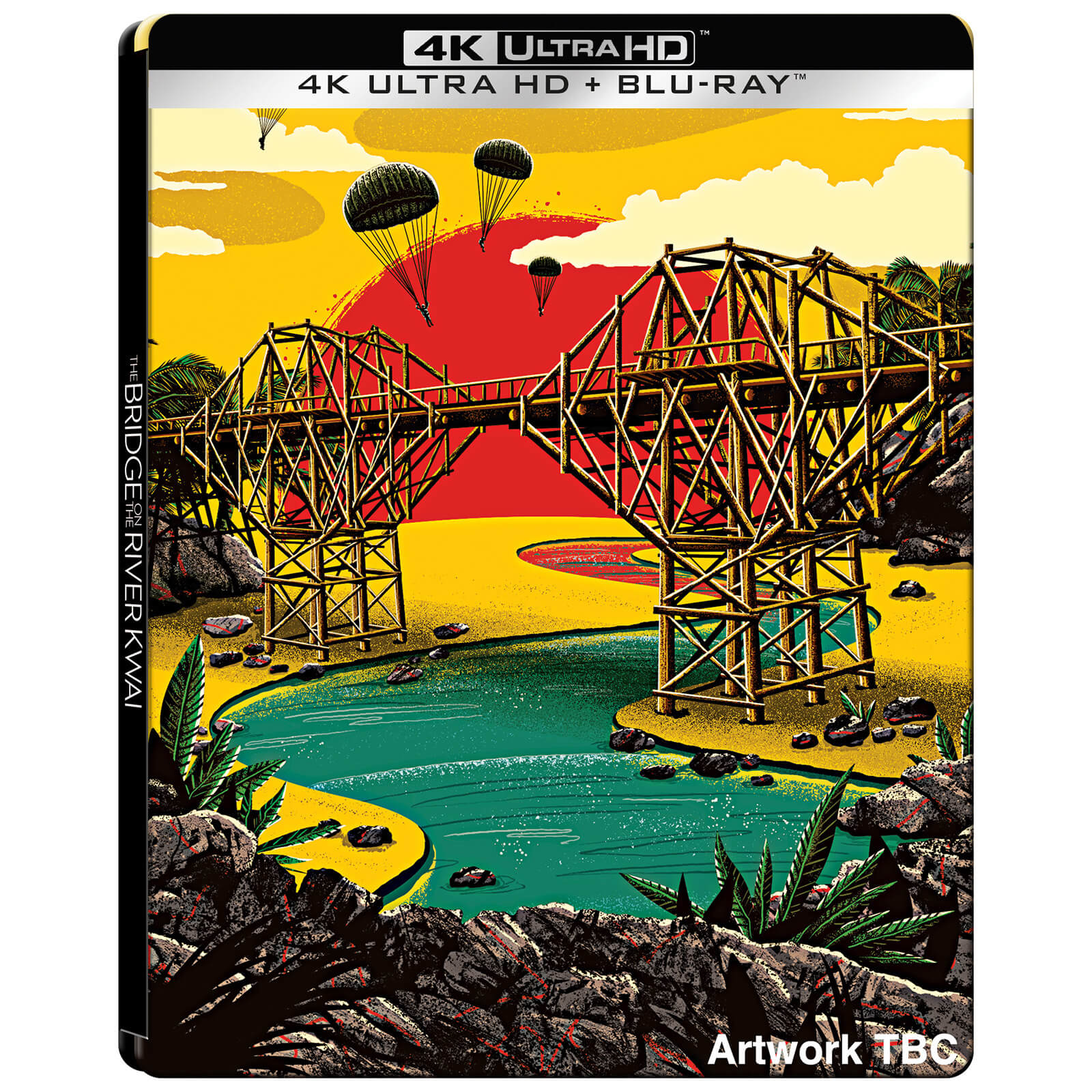 The Bridge On The River Kwai - Zavvi Exclusive 4K Ultra HD Steelbook (includes Blu-ray)