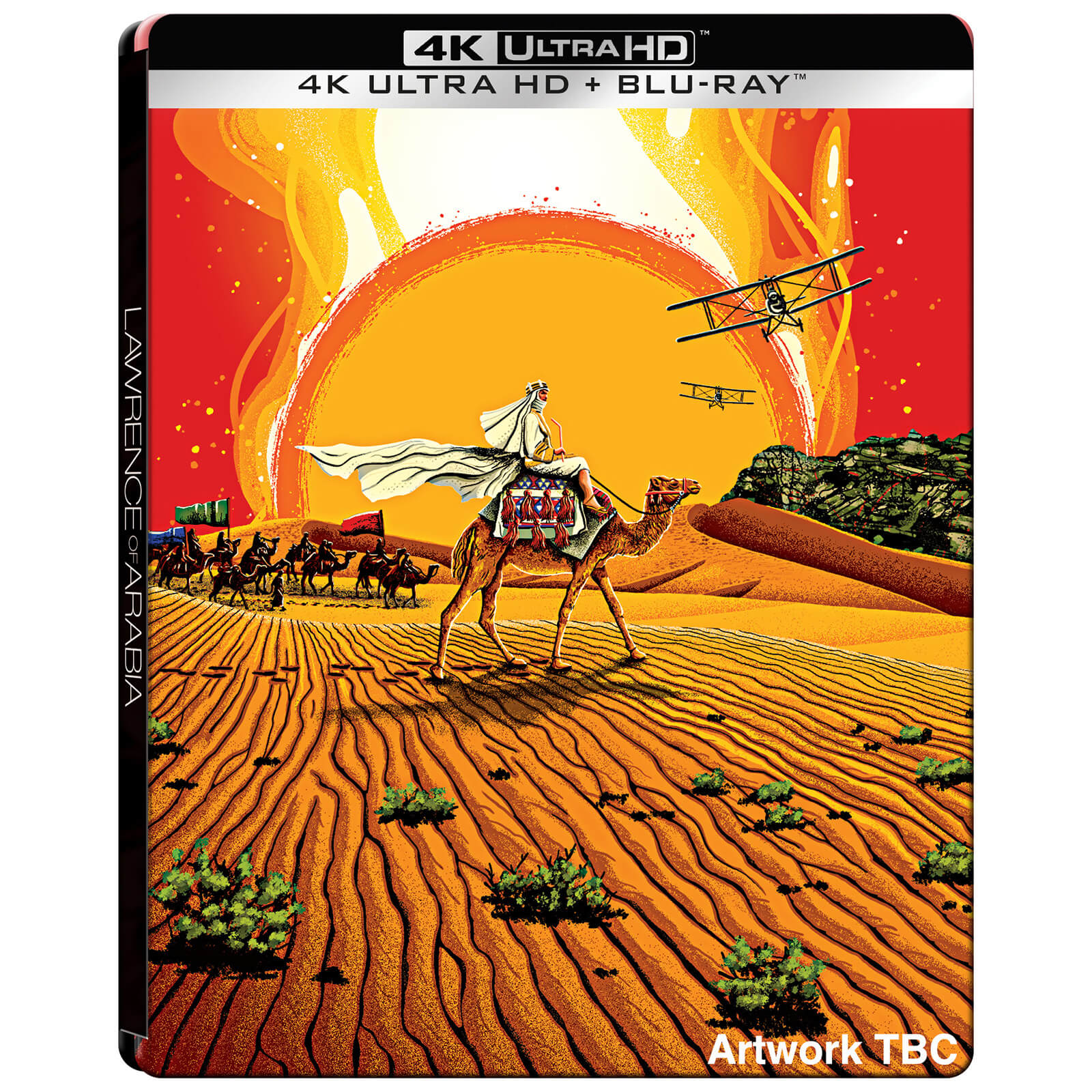 

Lawrence Of Arabia - Zavvi Exclusive 4K Ultra HD Steelbook (includes Blu-ray)