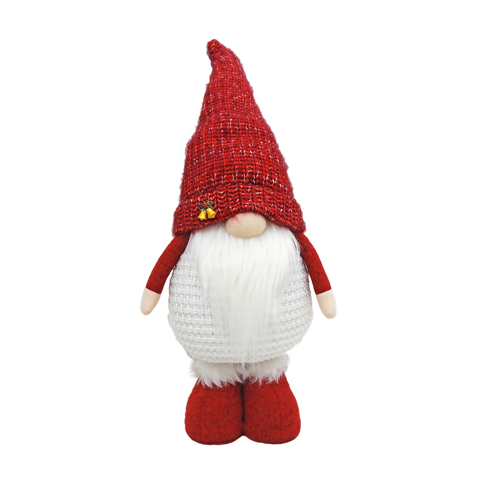 Photo of Red Knitted Extendable Standing Gonk - 79cm