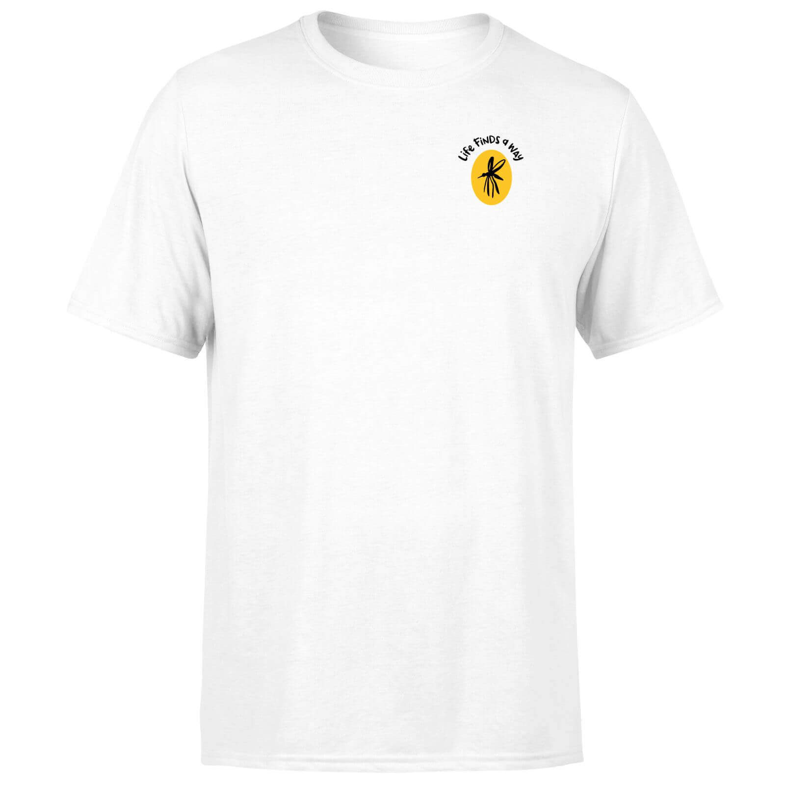 Jurassic Park Amber Sample Embroidered Men's T-Shirt - White - M