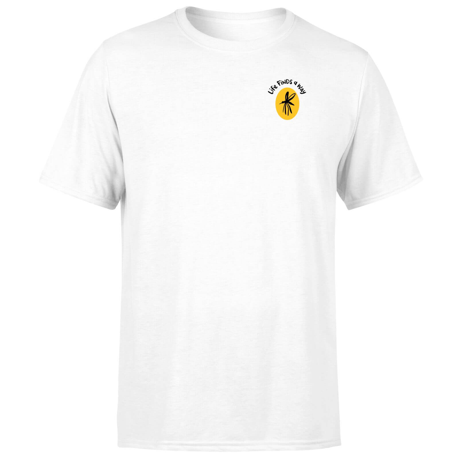 

Jurassic Park Amber Sample Embroidered Men's T-Shirt - White - L