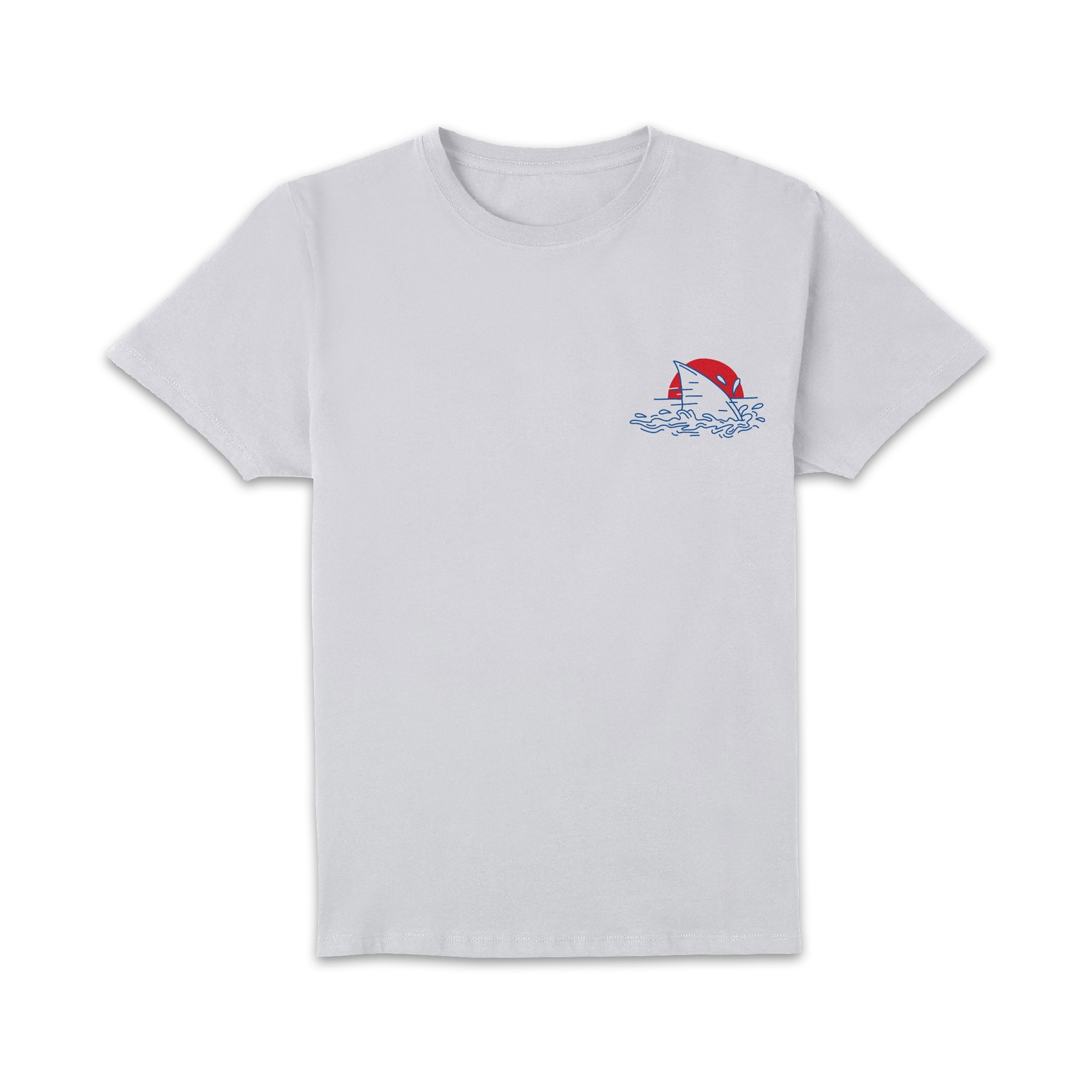 Jaws Bite Me Men's T-Shirt - White - L