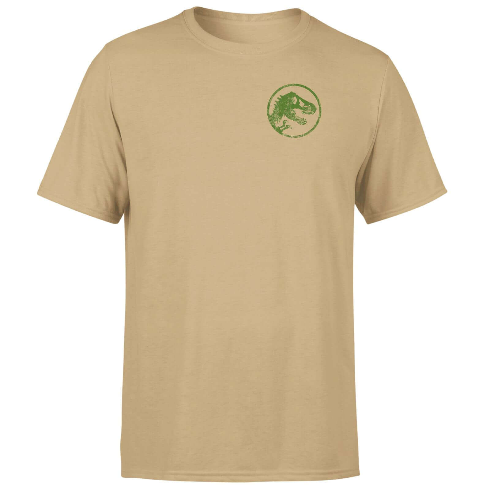 Jurassic Park Into The Wild Unisex T-Shirt - Tan - L