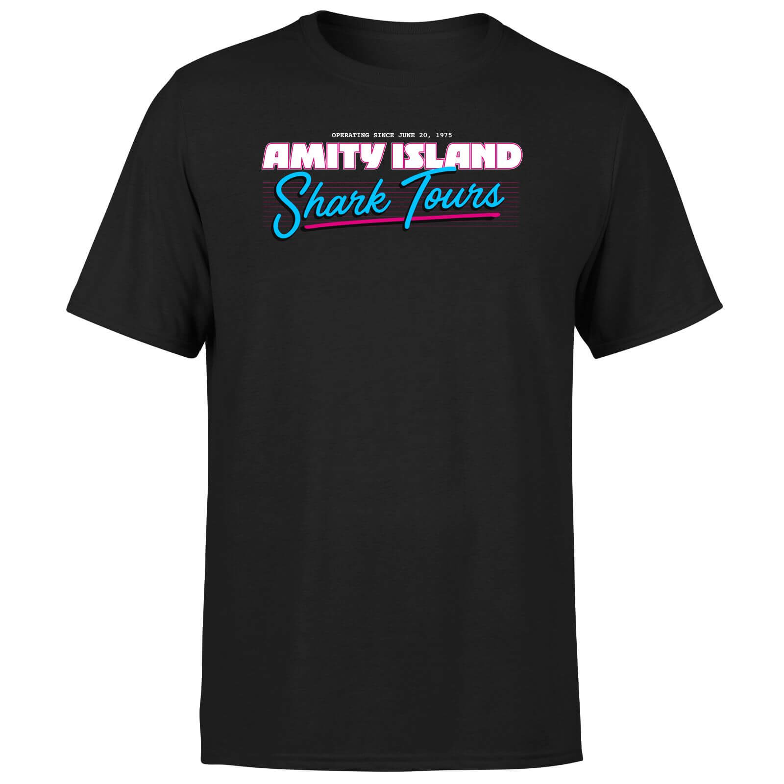 

Jaws Amity Island Shark Tour Men's T-Shirt - Black - XXL