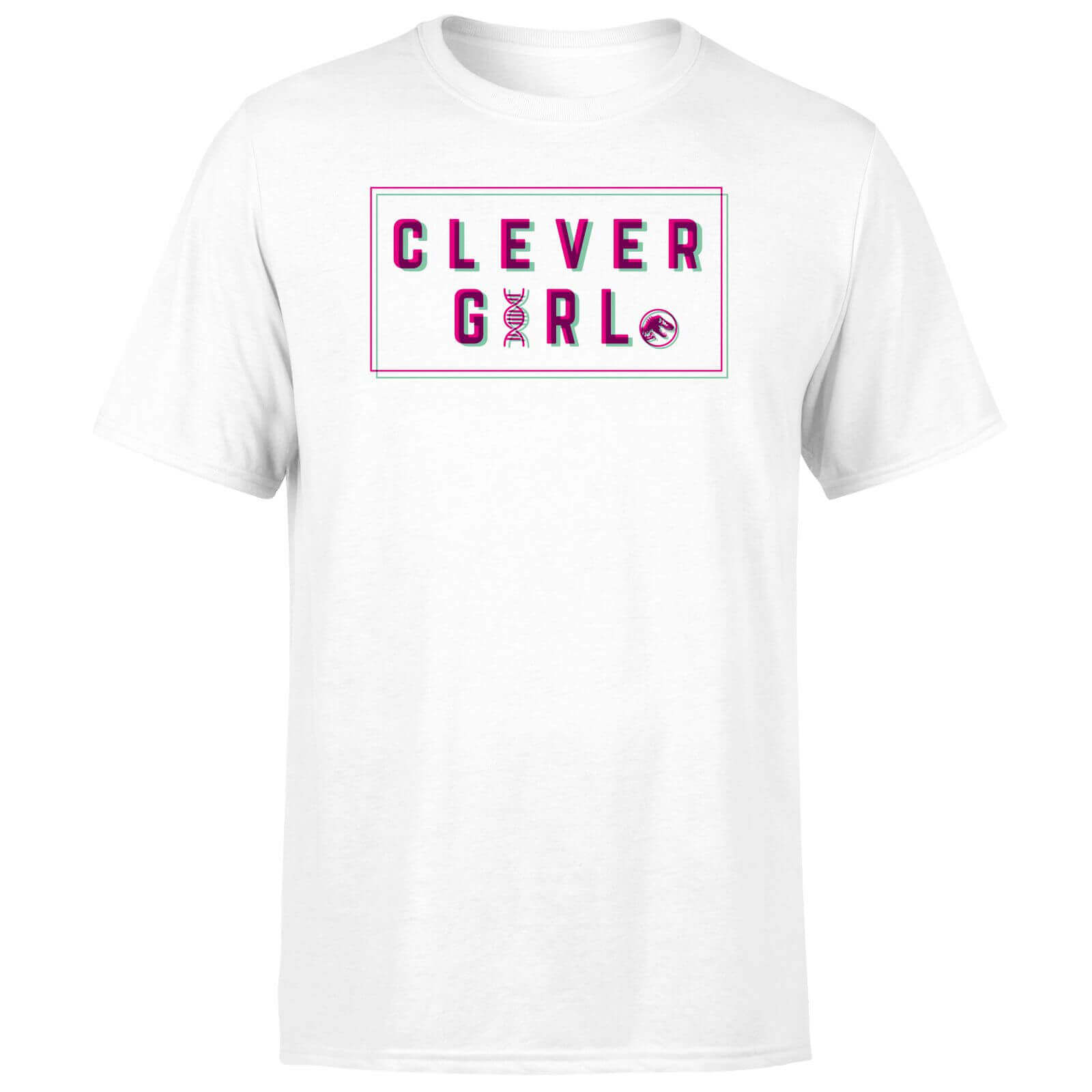 Jurassic Park Clever Girl Men's T-Shirt - White - S