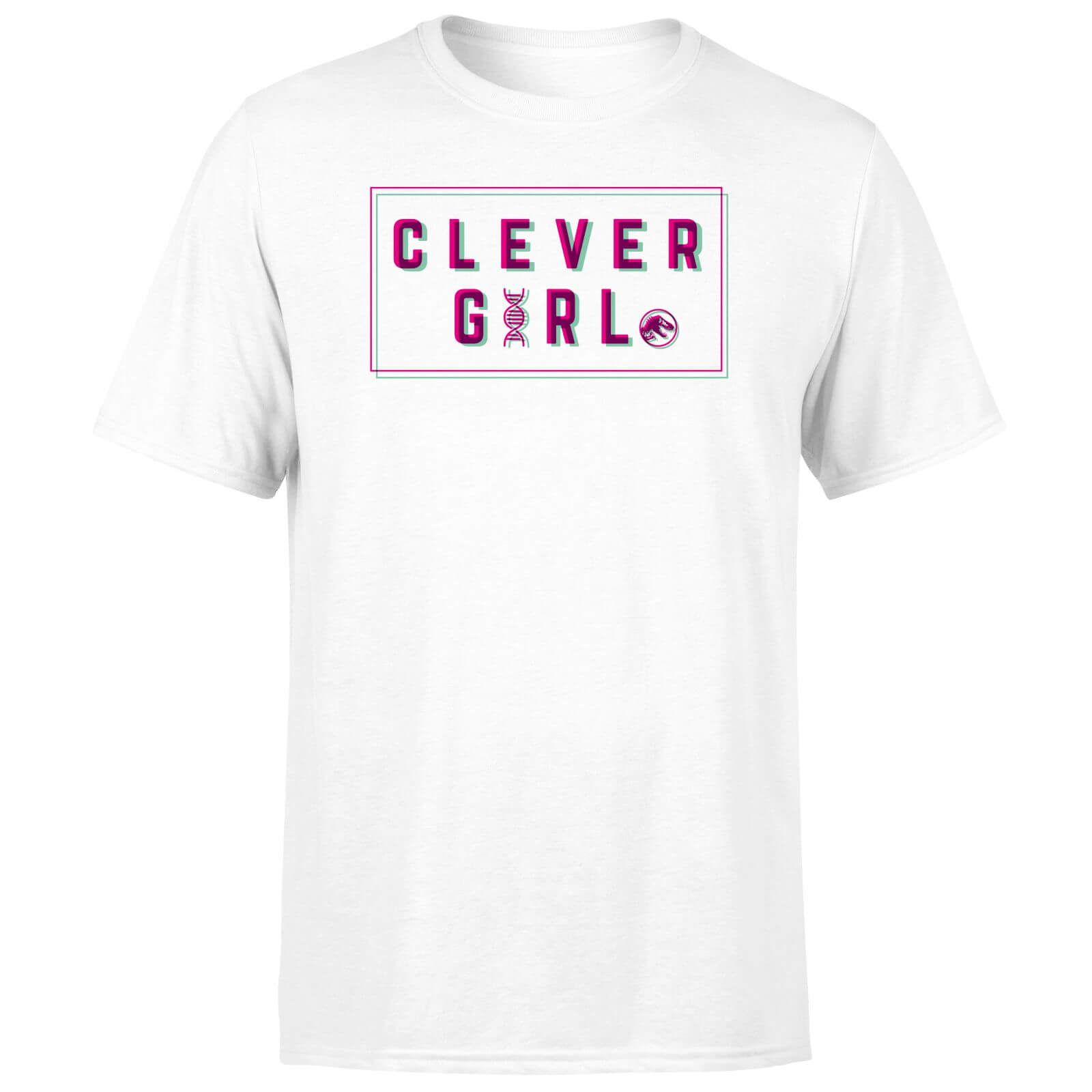 

Jurassic Park Clever Girl Men's T-Shirt - White - XXL