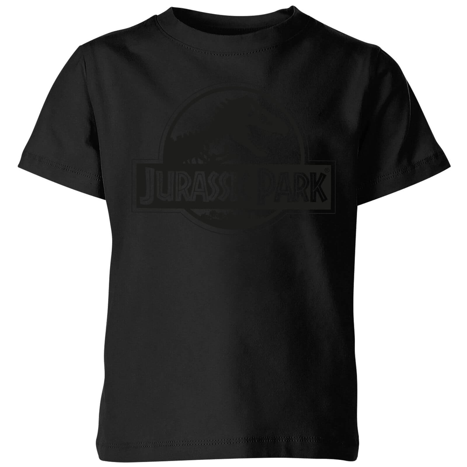 

Jurassic Park Monochrome Kids' T-Shirt - Black - 3-4 Anni