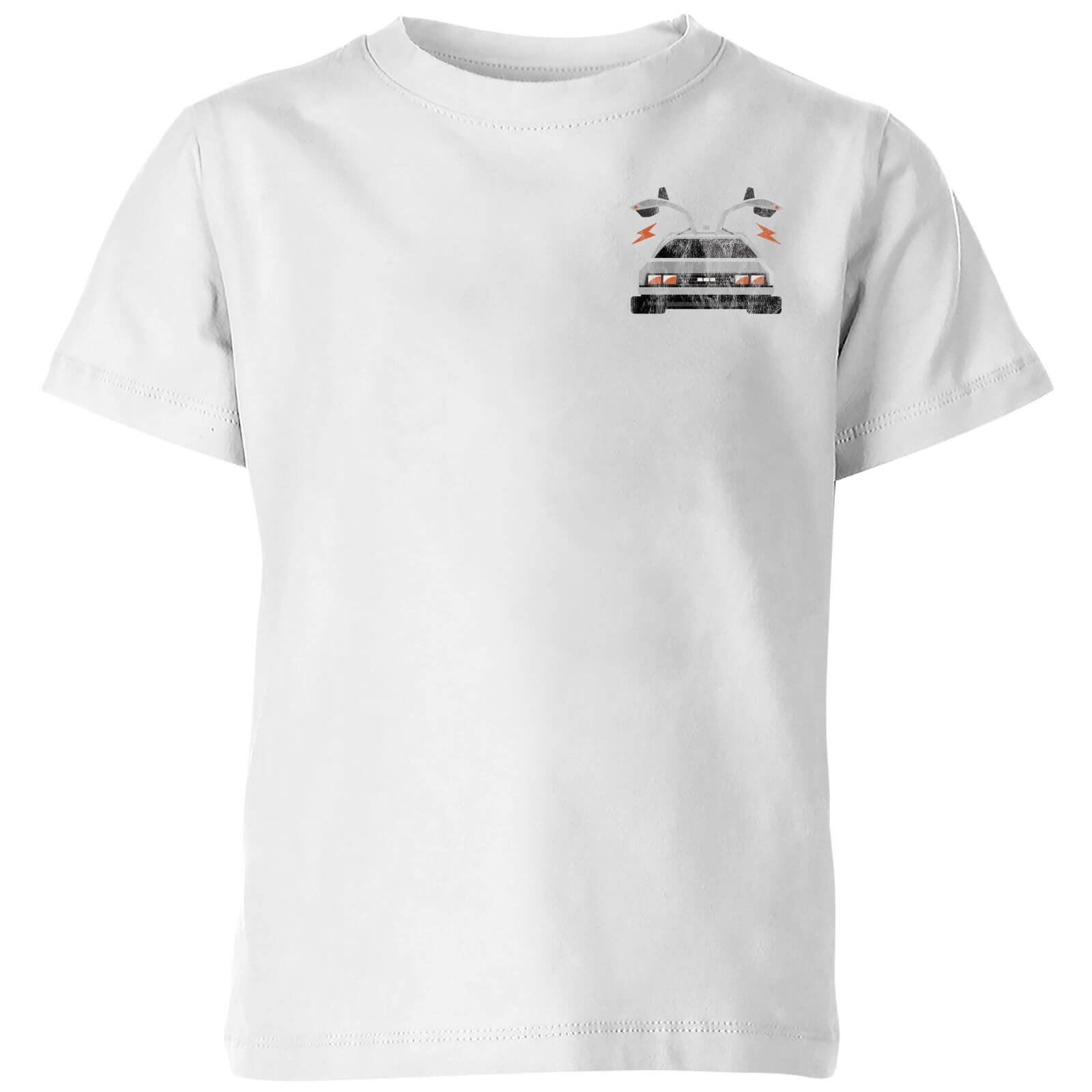 

Back To The Future No Concept Of Time Kids' T-Shirt - White - 3-4 Anni