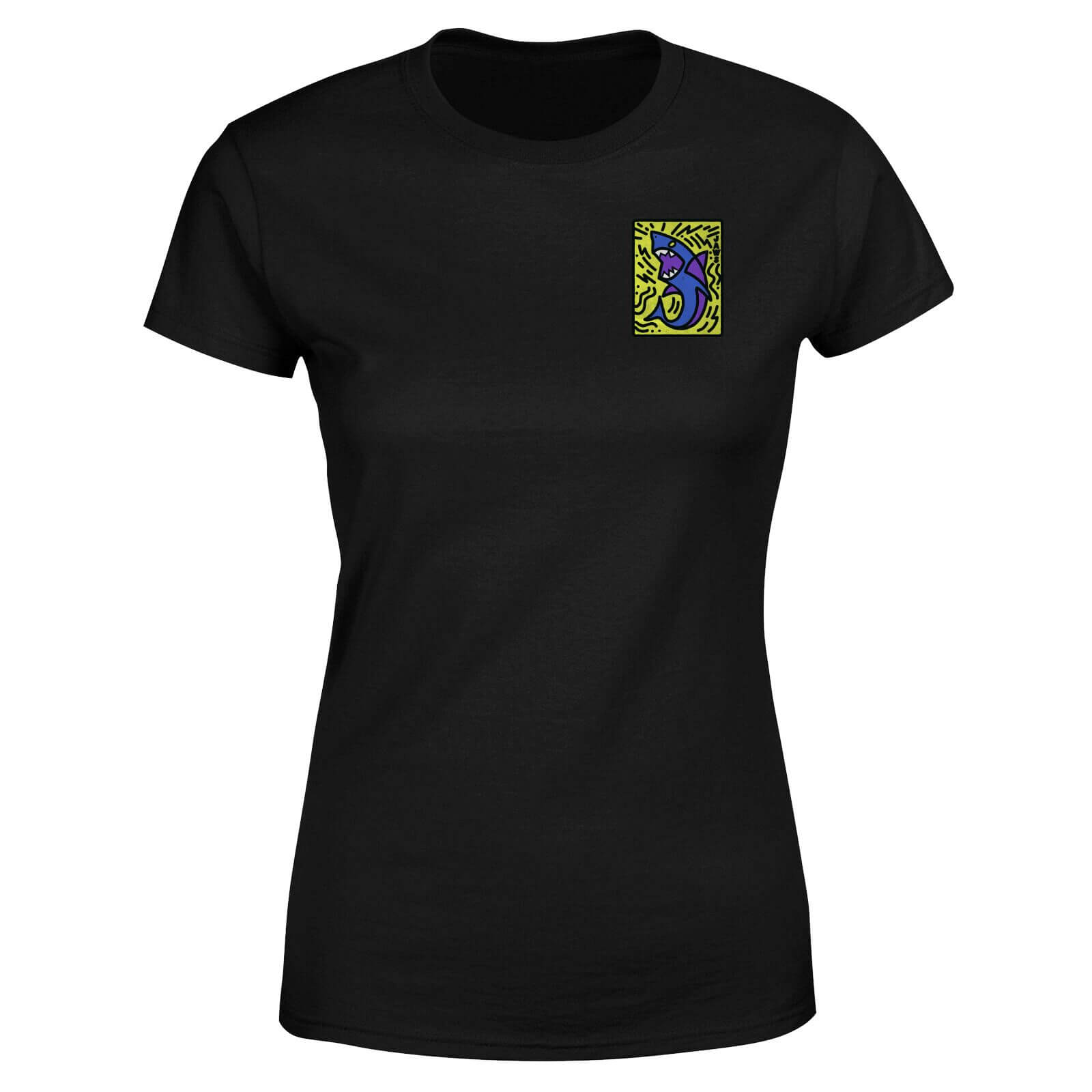 Jaws Doodle Icon Women's T-Shirt - Black - XS