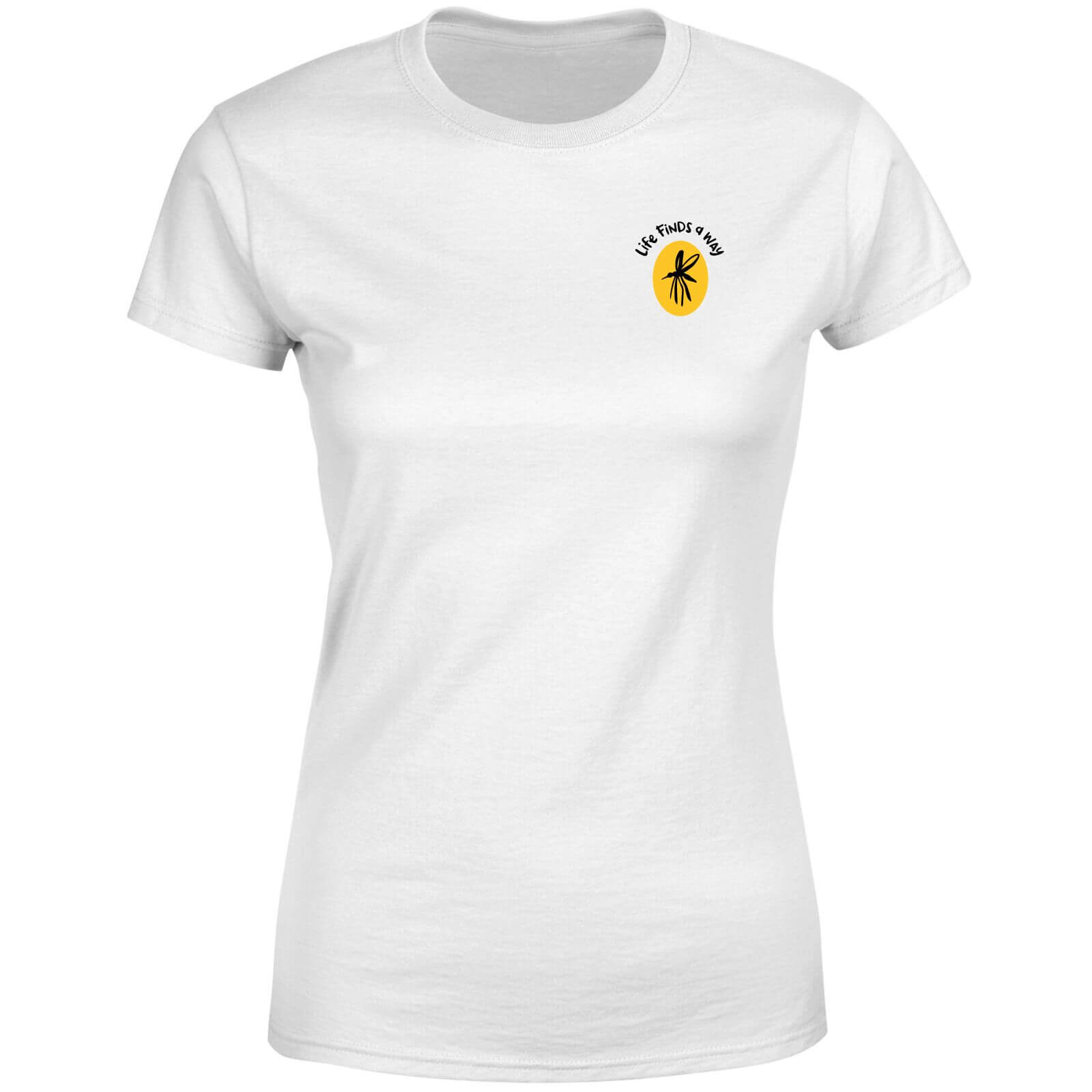 

Jurassic Park Amber Sample Embroidered Women's T-Shirt - White - M