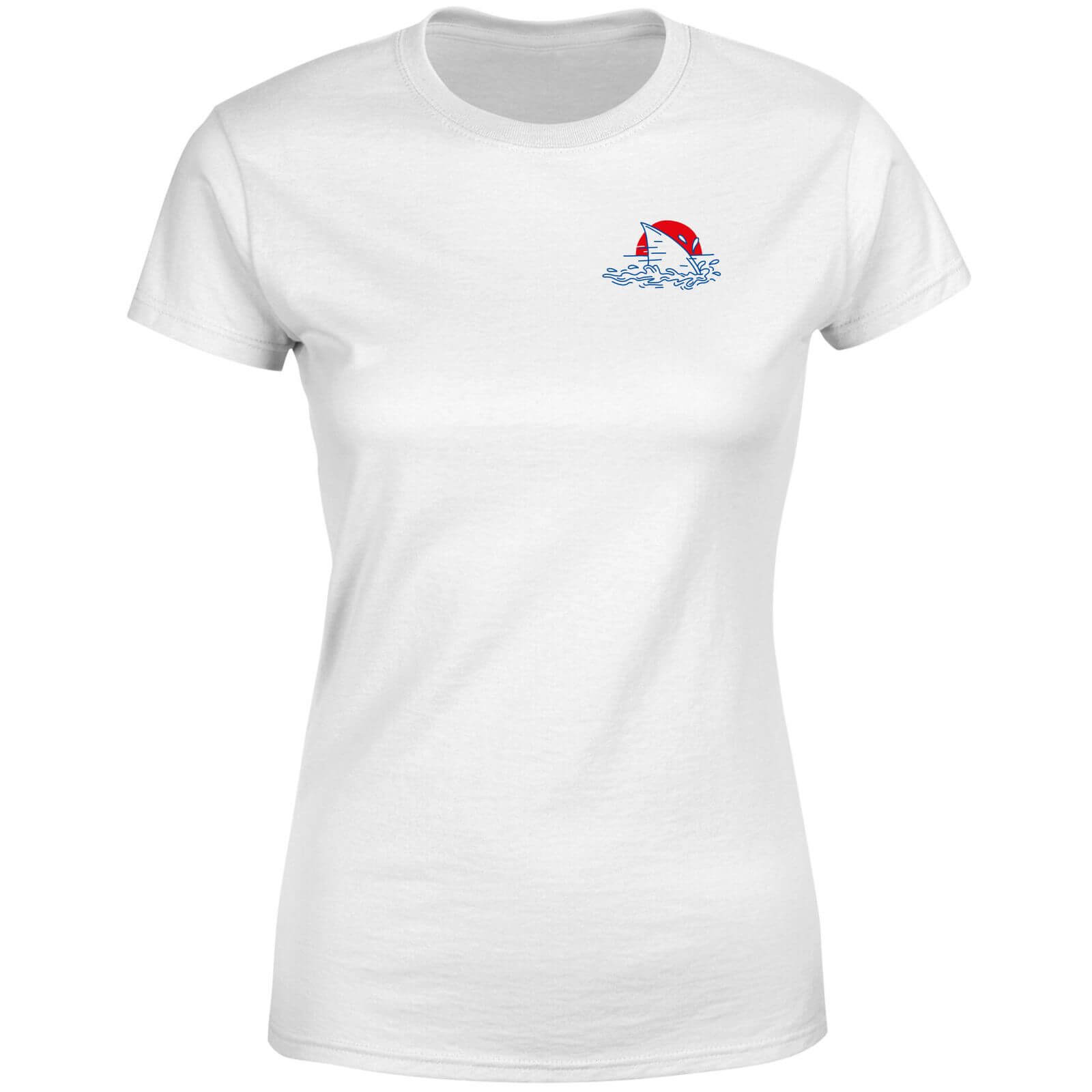 Jaws Bite Me Women's T-Shirt - White - L