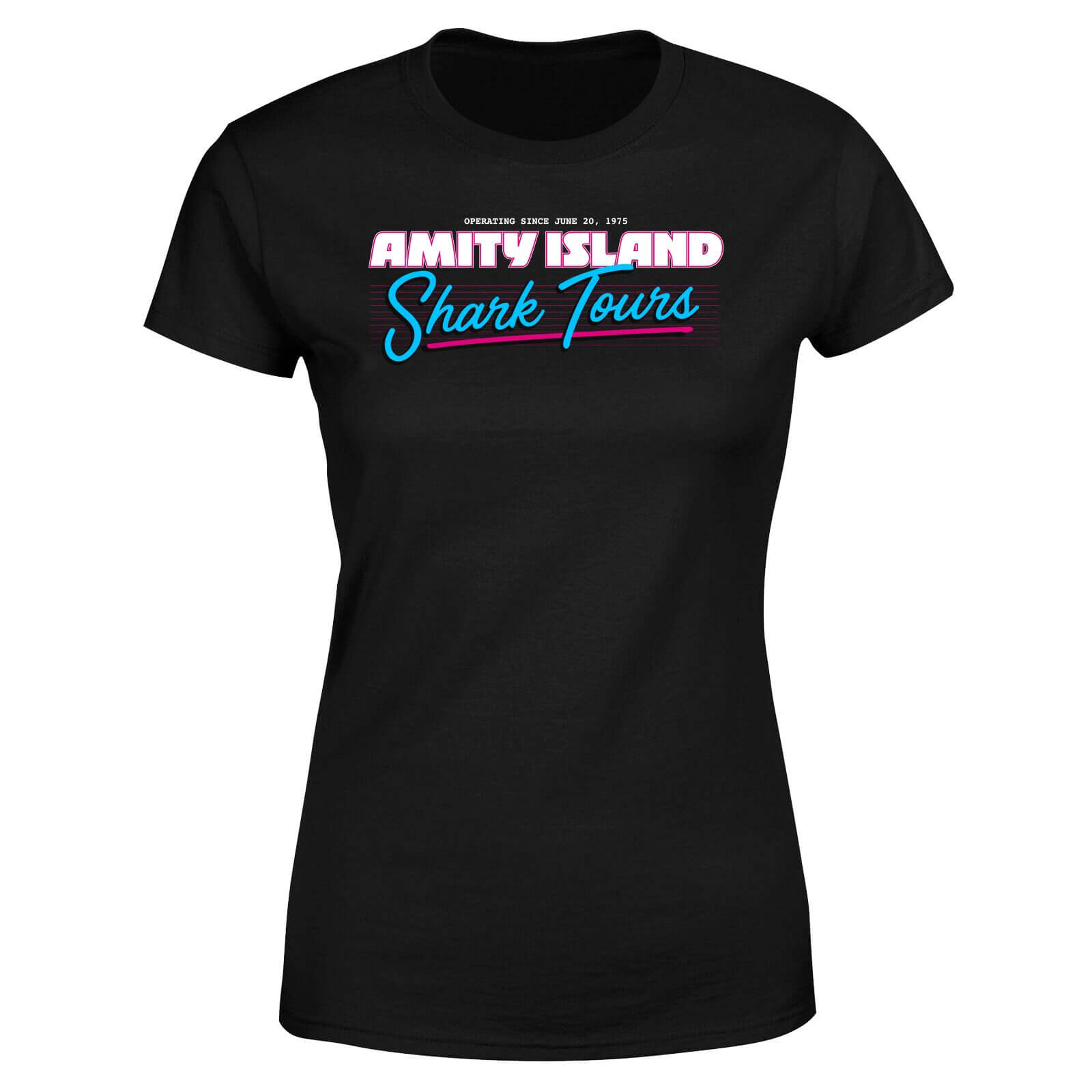 

Jaws Amity Island Shark Tour Women's T-Shirt - Black - M