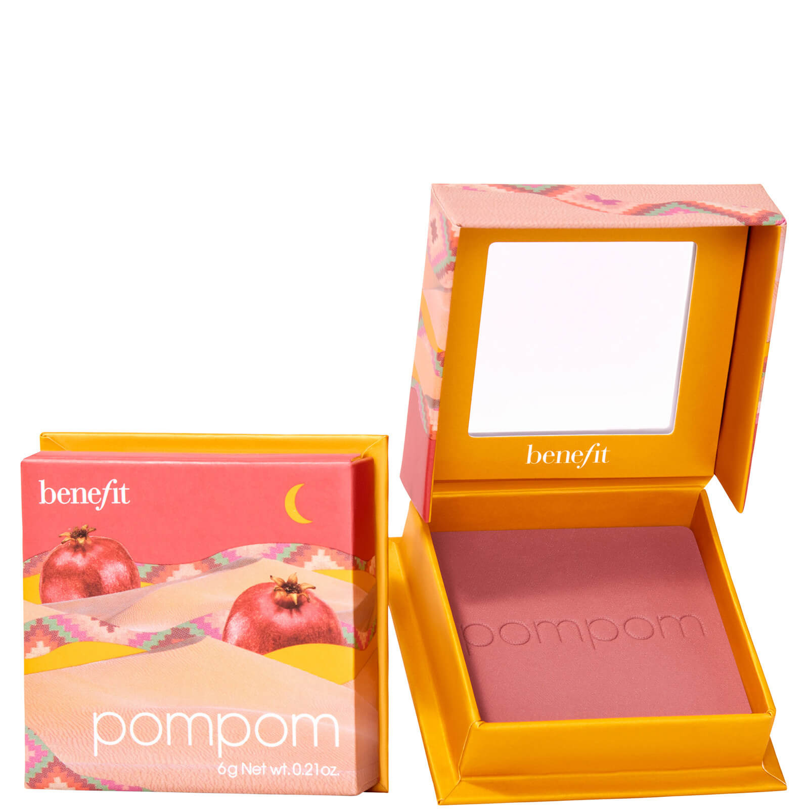 Photos - Face Powder / Blush Benefit PomPom Plum Berry Blush Powder 6g 