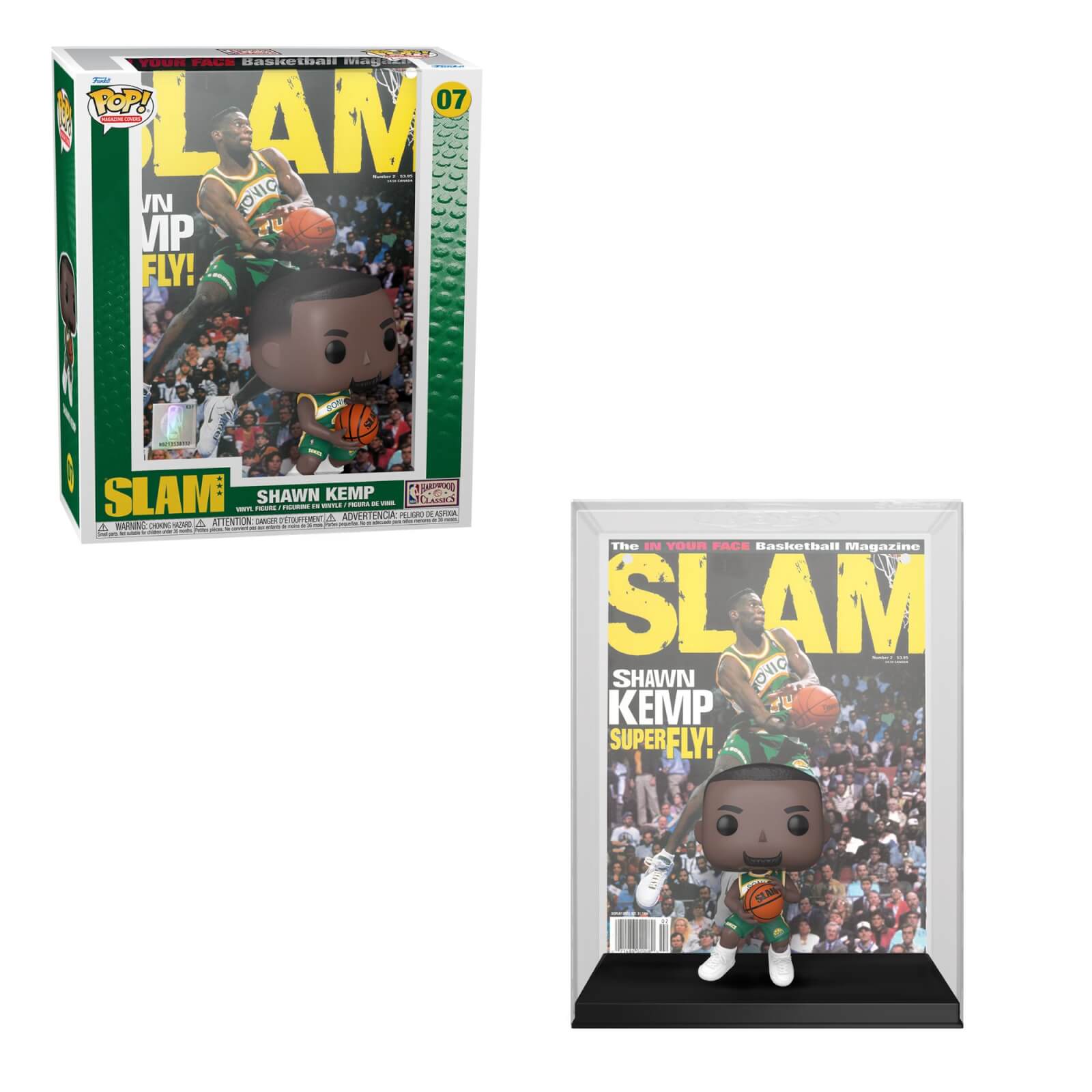 Nba Slam Shawn Kemp Funko Pop! Cover
