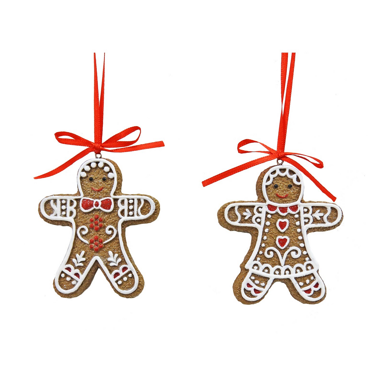 Photo of Gingerbread People Christmas Tree Decoration - Assorted Designs
