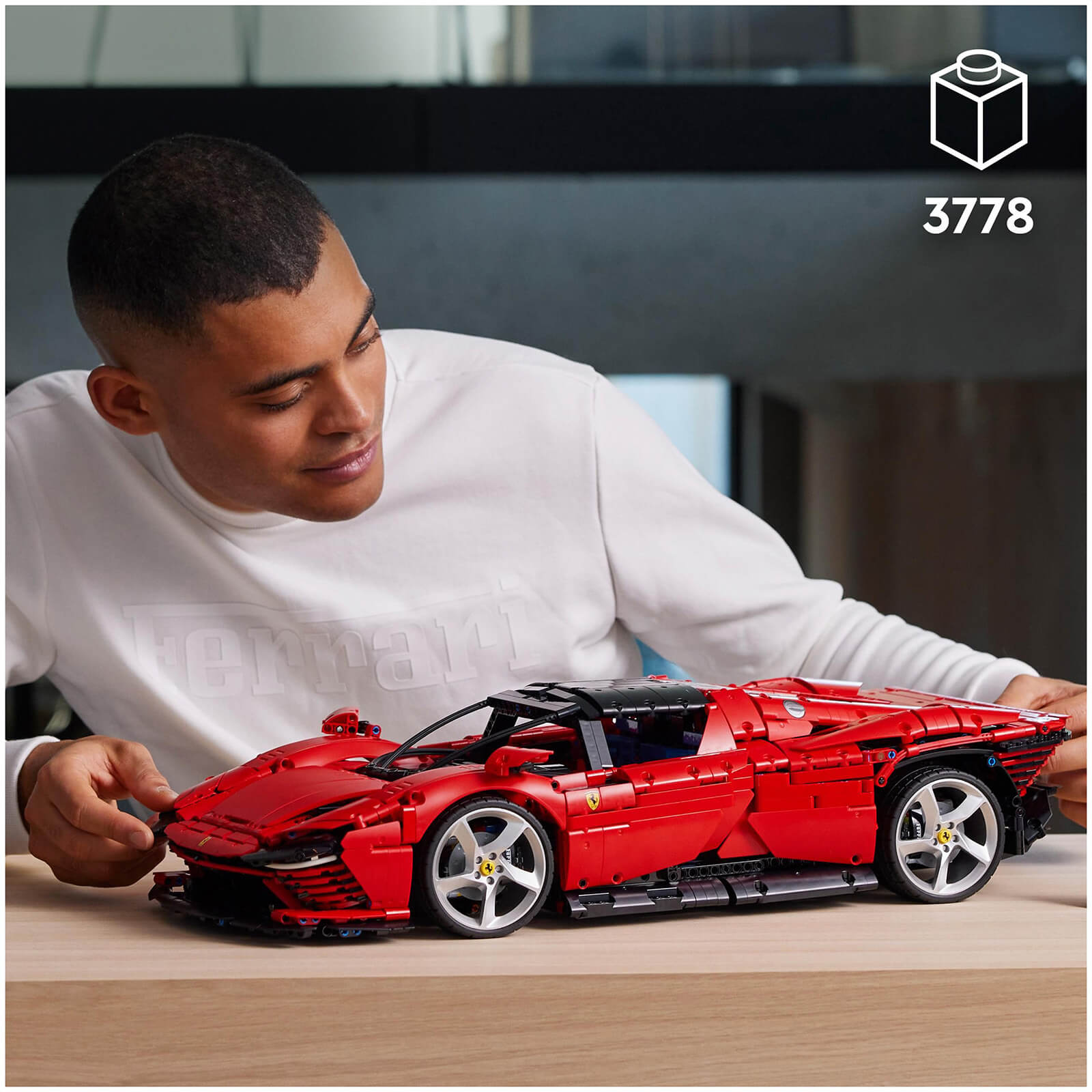 LEGO Technic: Ferrari Daytona SP3 Model Race Car Set (42143)