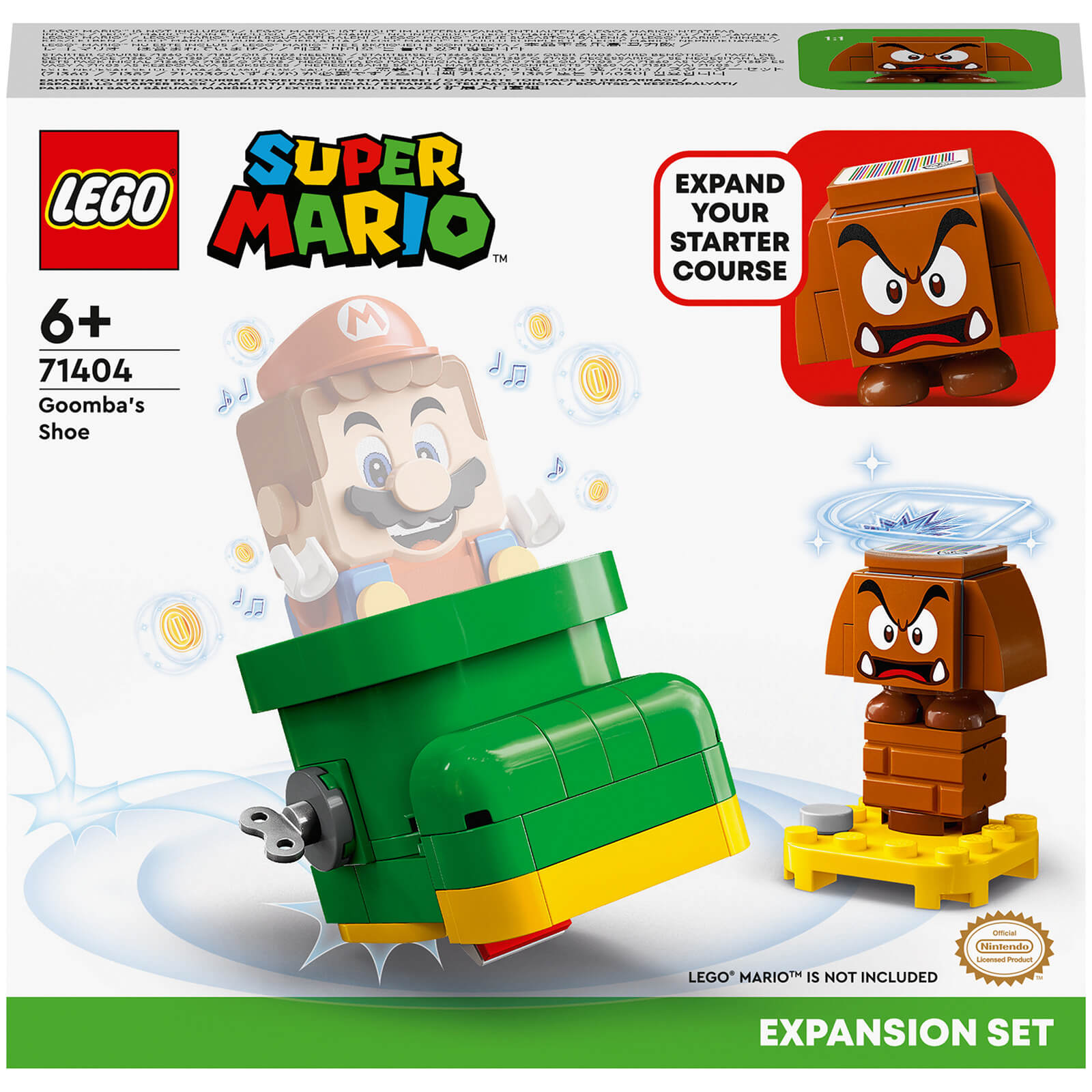 LEGO Super Mario Goomba’s Shoe Expansion Figures Set (71404)