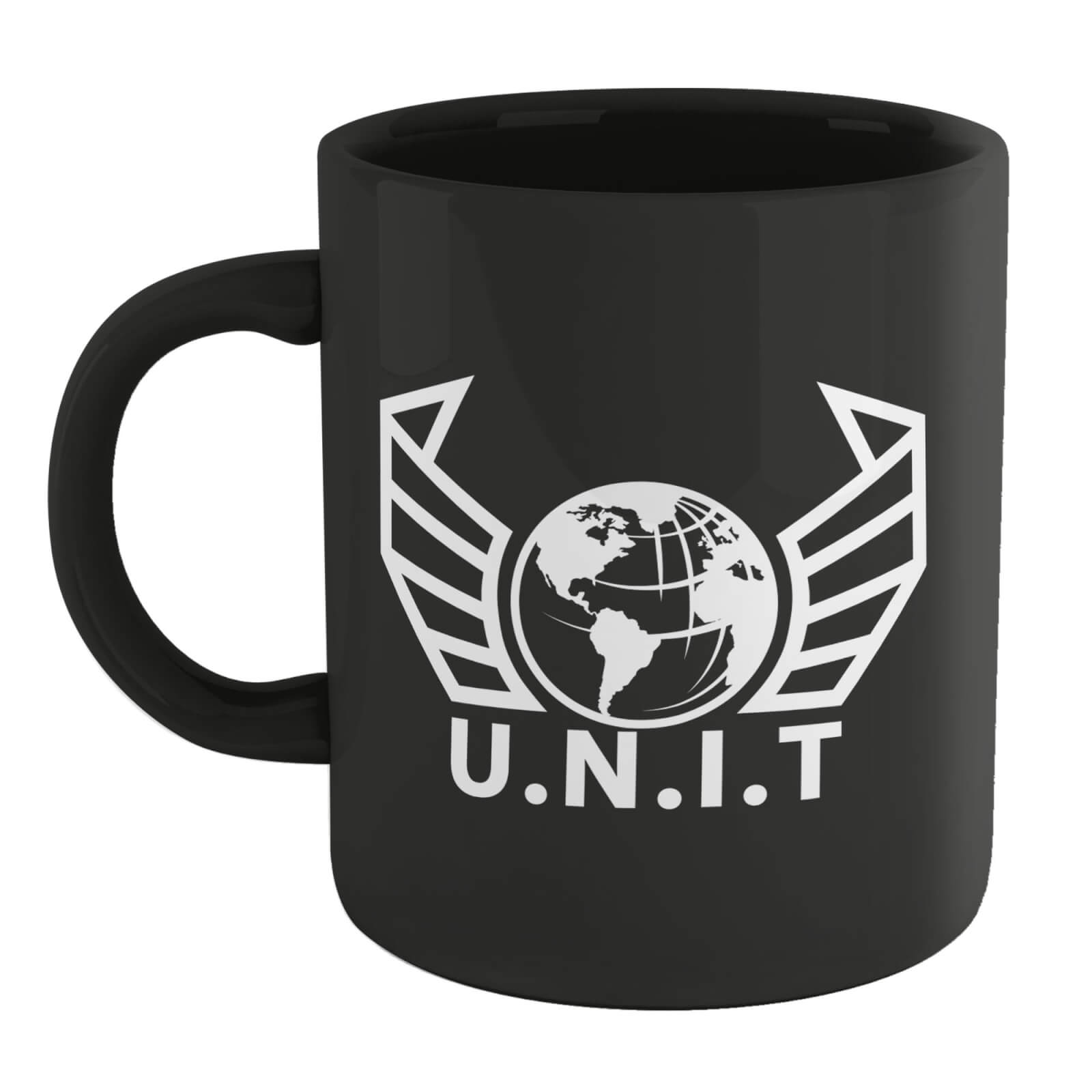 Doctor Who U.N.I.T. Mug - Black