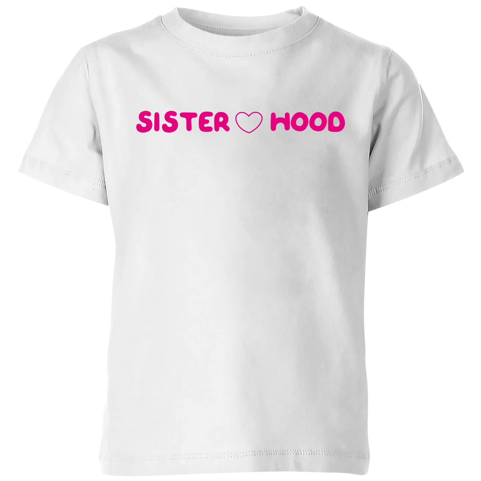 Mr Men & Little Miss Little Miss Sister Hood Kids' T-Shirt - White - 3-4 Years - White