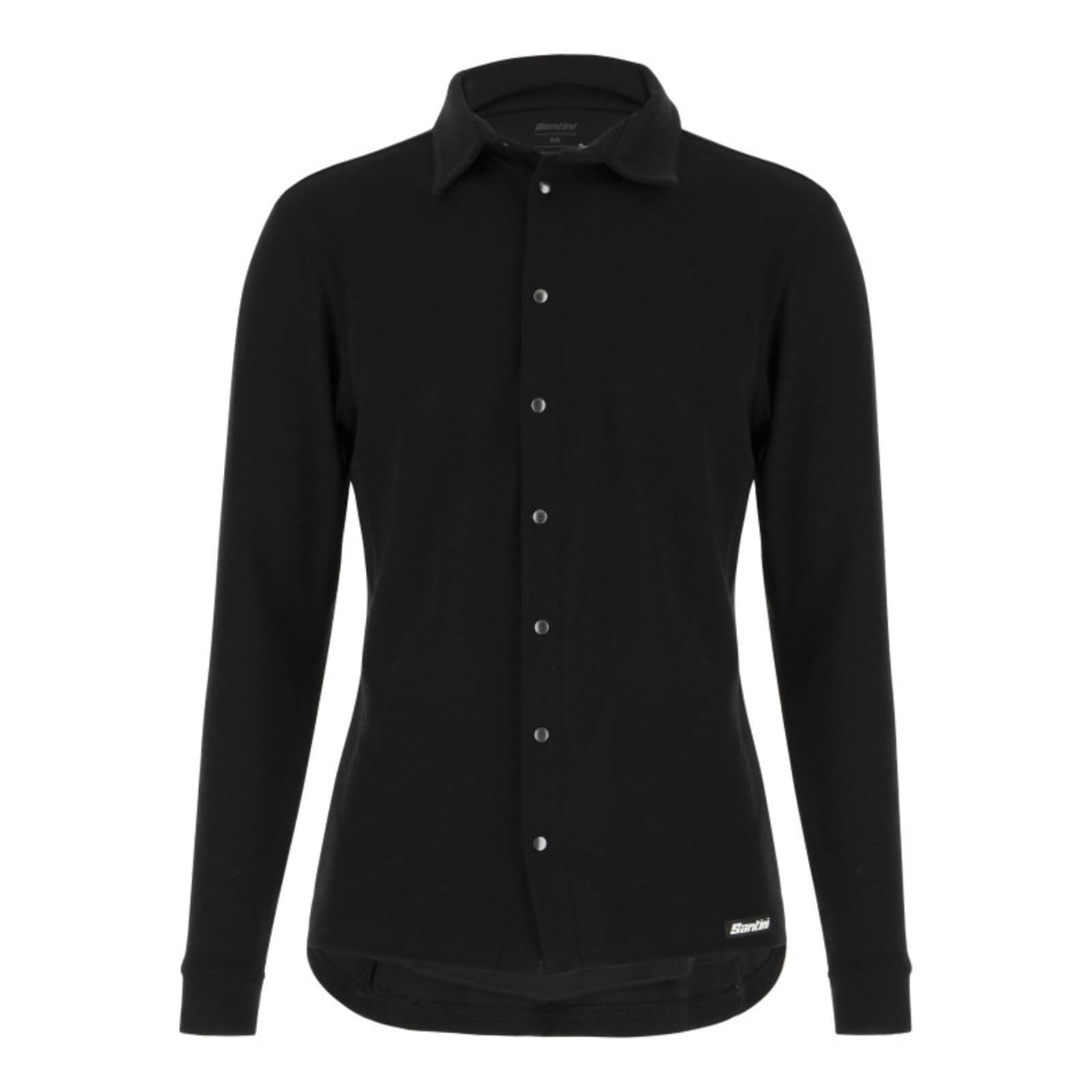Santini Gravel Shirt - M - Black