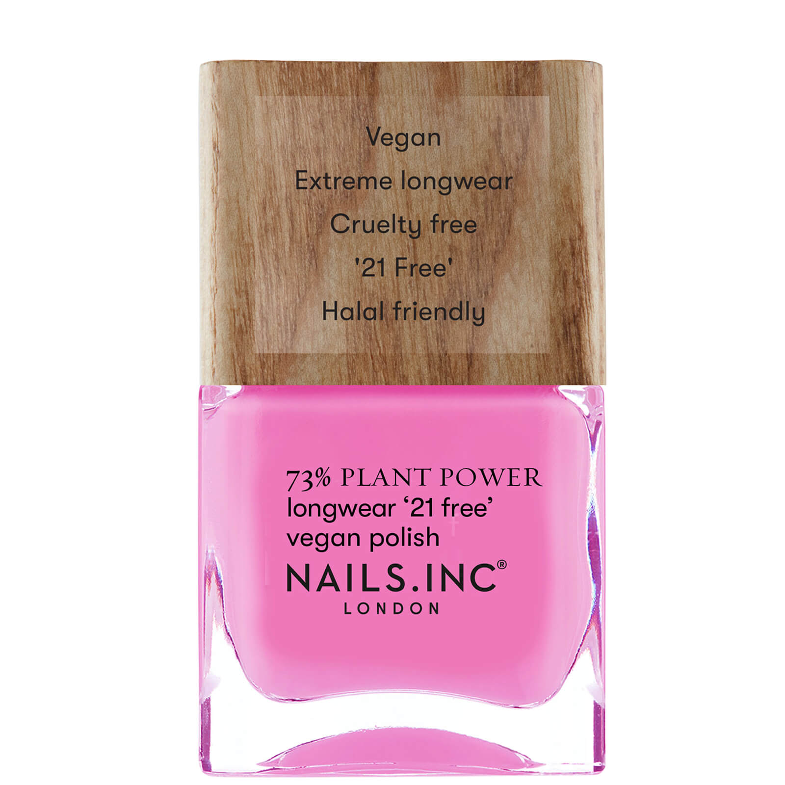 Image of nails inc. Plant Power Nail Polish 15ml (Diverse tinten) - Earth Loves You