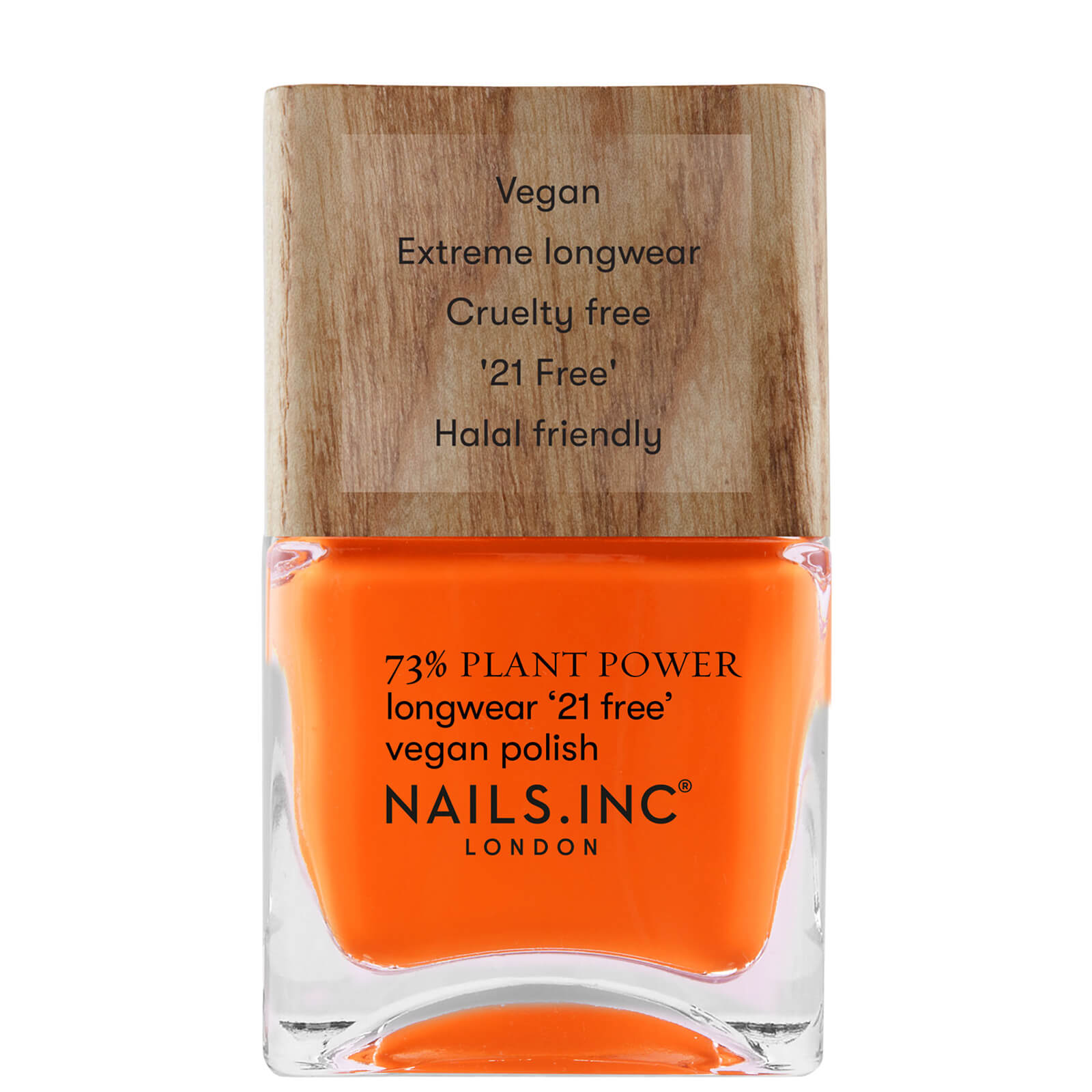 Image of nails inc. Plant Power Nail Polish 15ml (Diverse tinten) - Earth Day Every Day