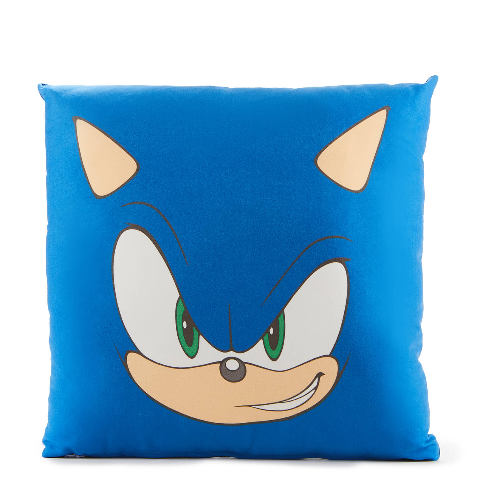 Sonic The Hedgehog Sonic Face Square Cushion - 40x40cm