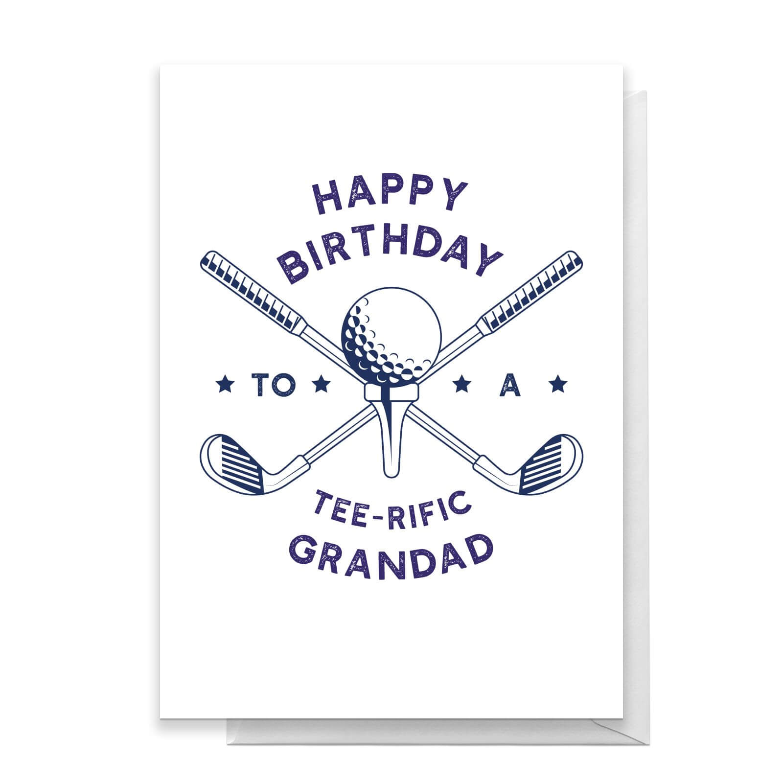 Happy Birthday To A Tee-Rific Grandad Greetings Card - Standard Card