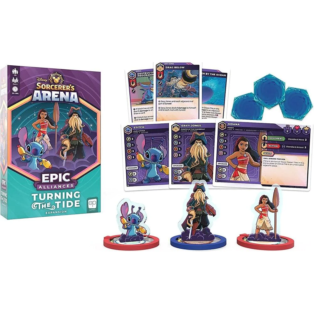 Image of Disney Sorcerer's Arena: Epic Alliances Turning the Tide Expansion Board Game