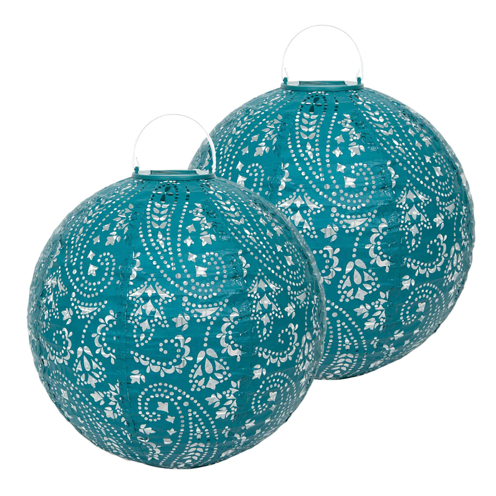 Bohemian Nights Solar Lanterns - Teal