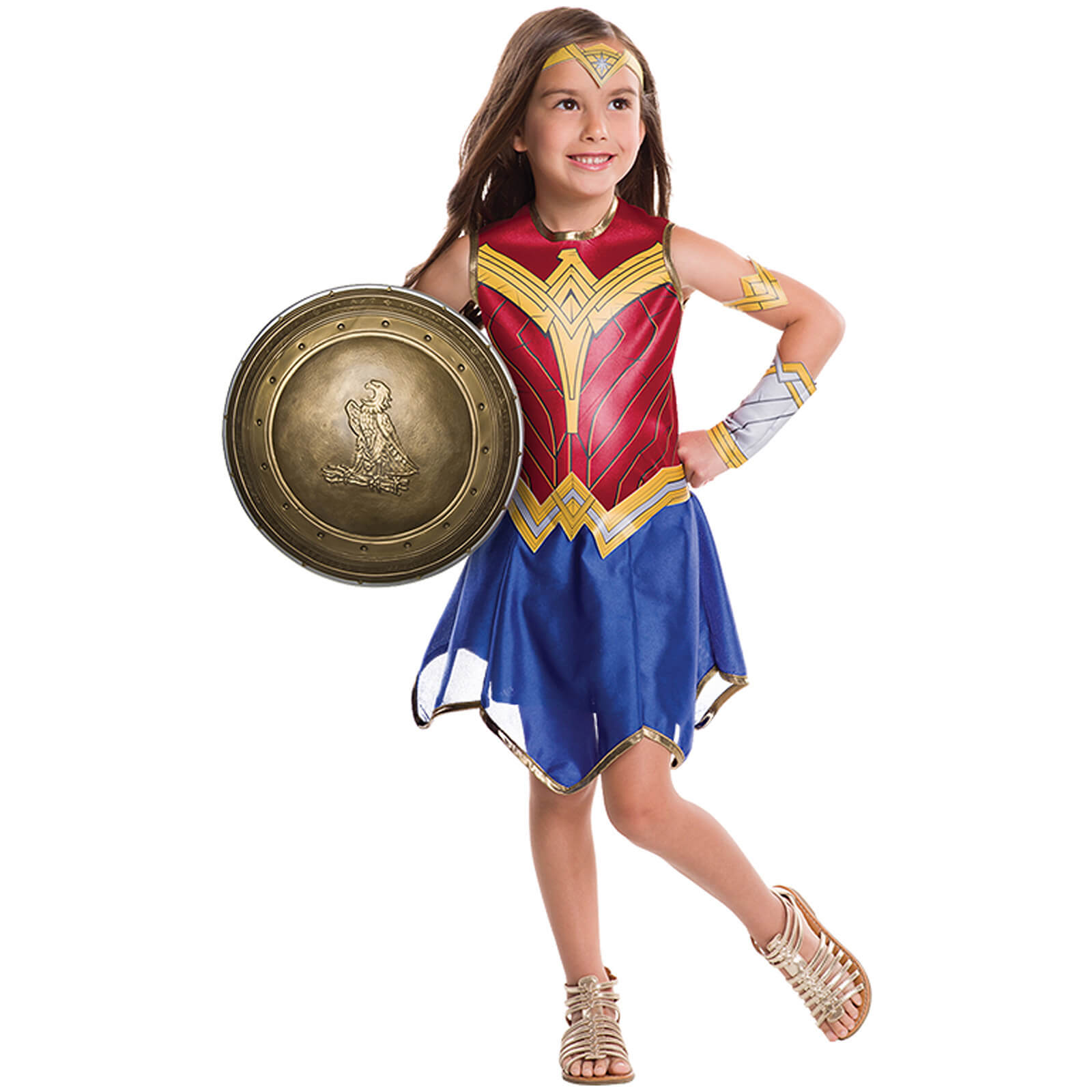 Official Rubies DC Comics Justice League Wonder Woman 12  Shield