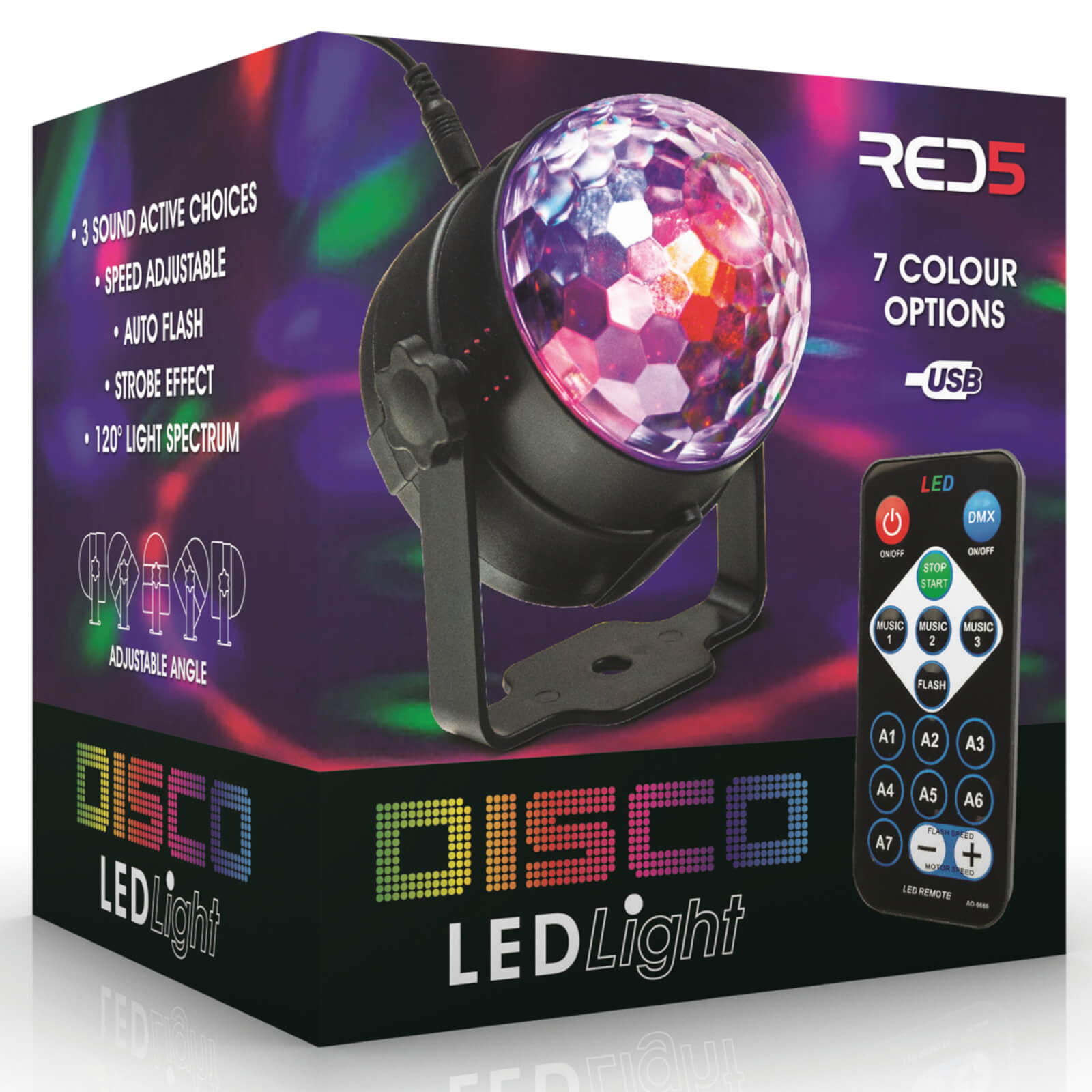 LED Disco Light (USB)