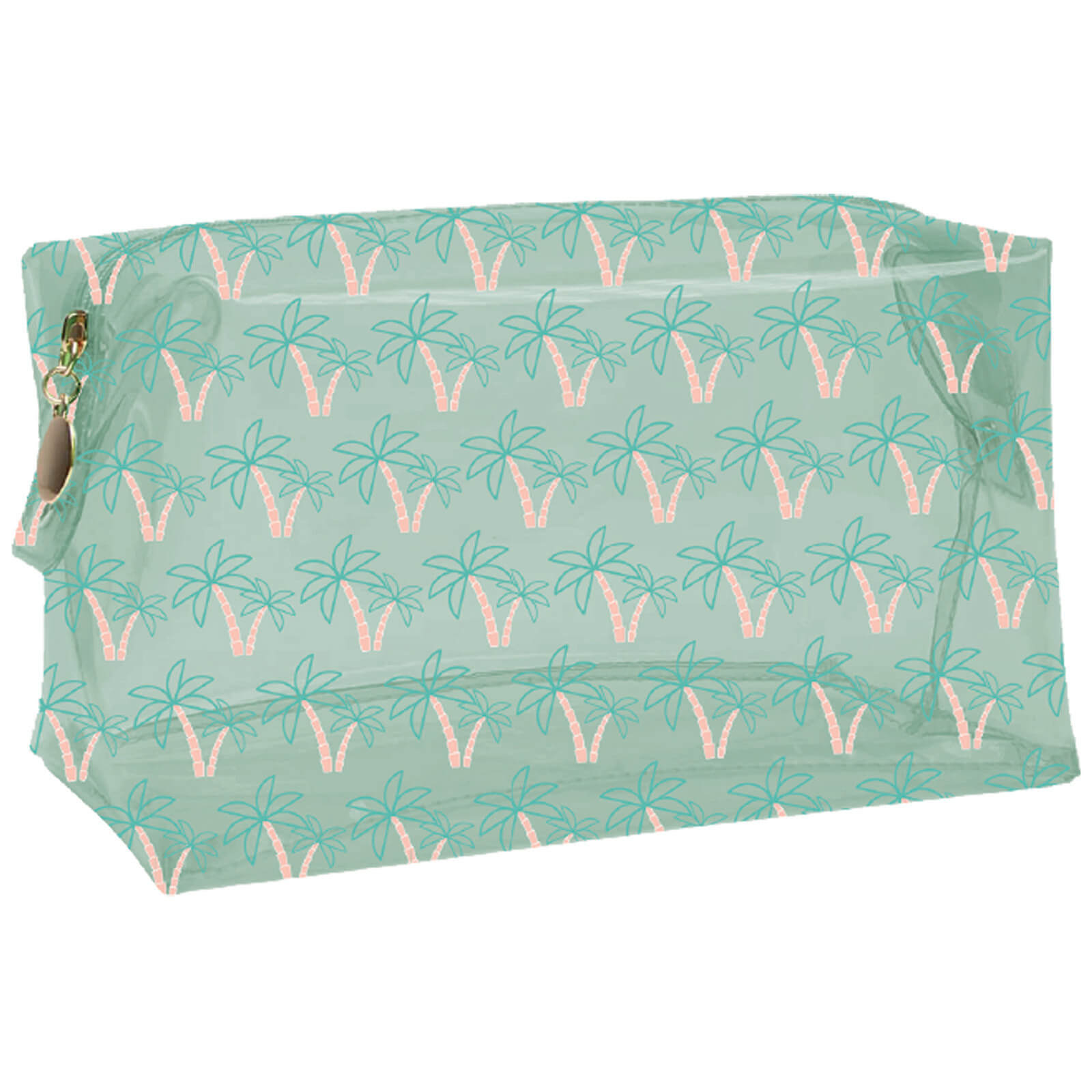 Palm Tree Makeup Bag