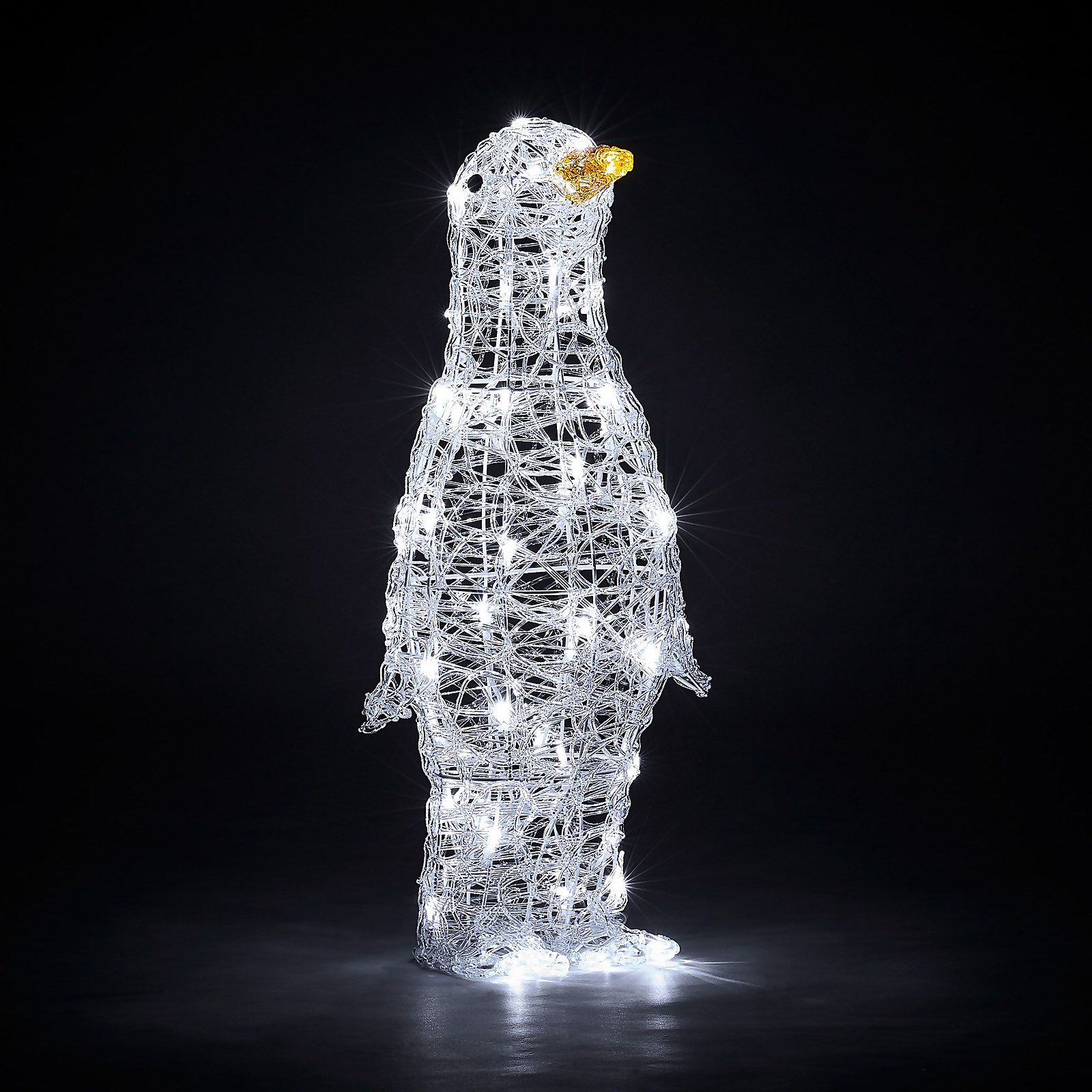 Photo of Acrylic 3d Led Penguin Outdoor Christmas Light - 60cm