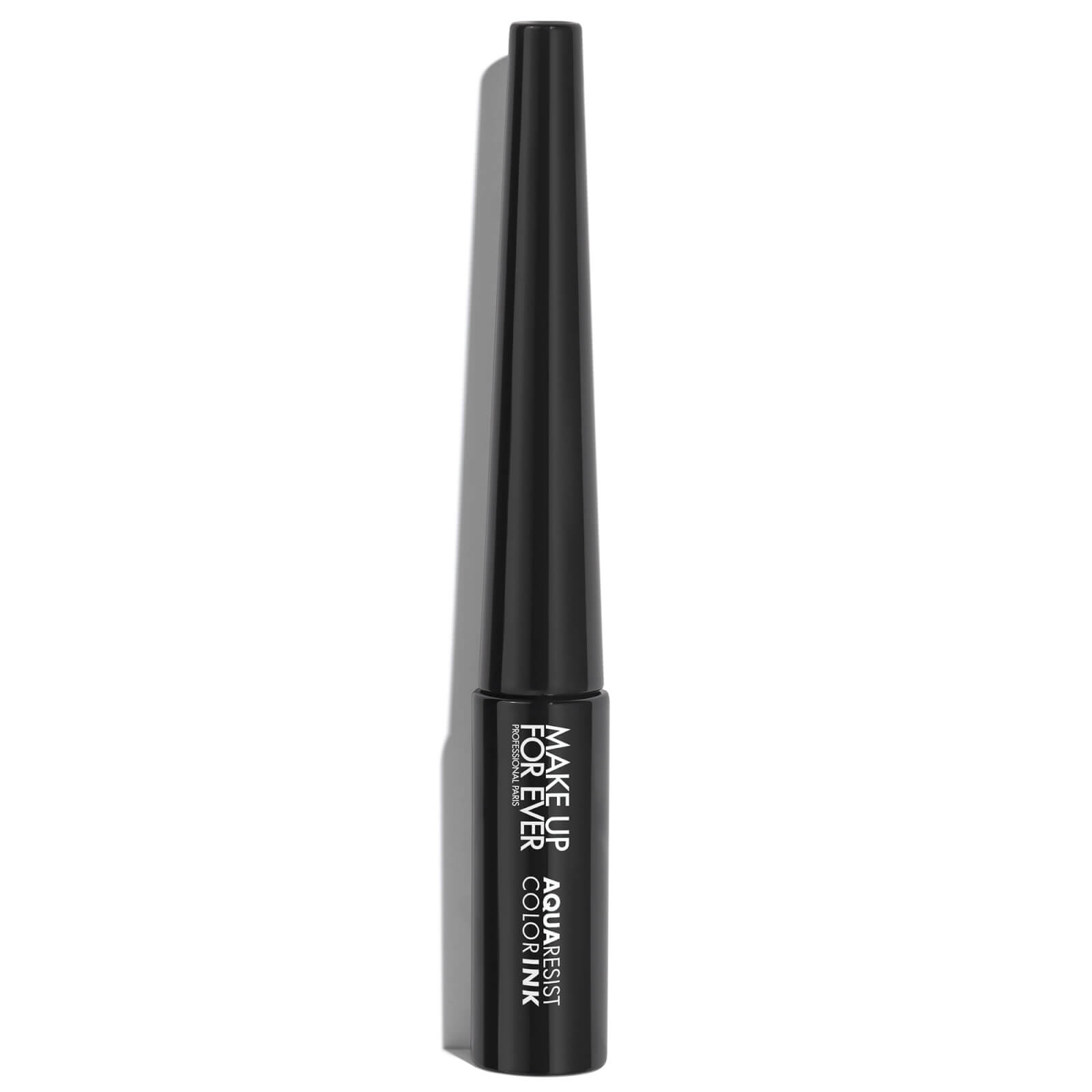 MAKE UP FOR EVER Aqua Resist Graphic Ink 2ml (Various Shades) - Matte Lipstick Charcoal