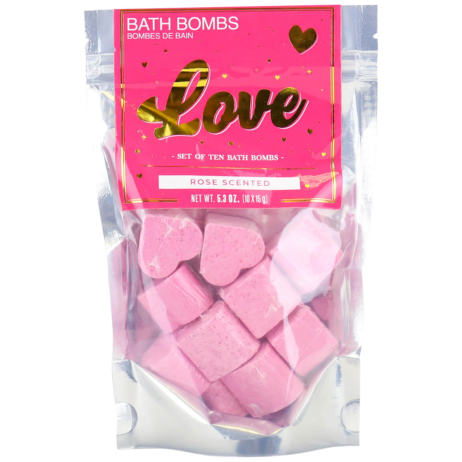 Image of Love Heart Bath Bombs