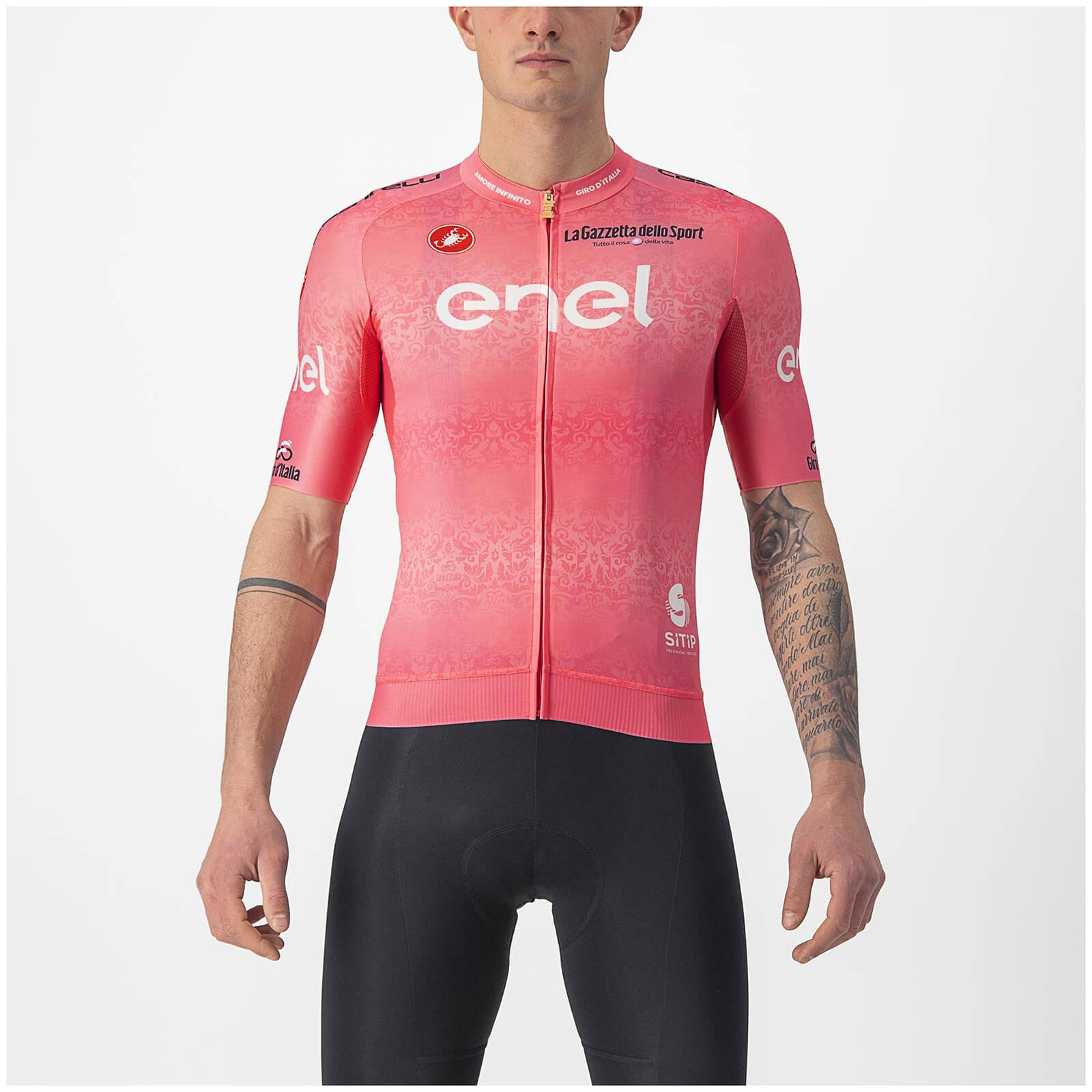 Castelli Giro D'Italia 105 Race Jersey - XXL - Rosa