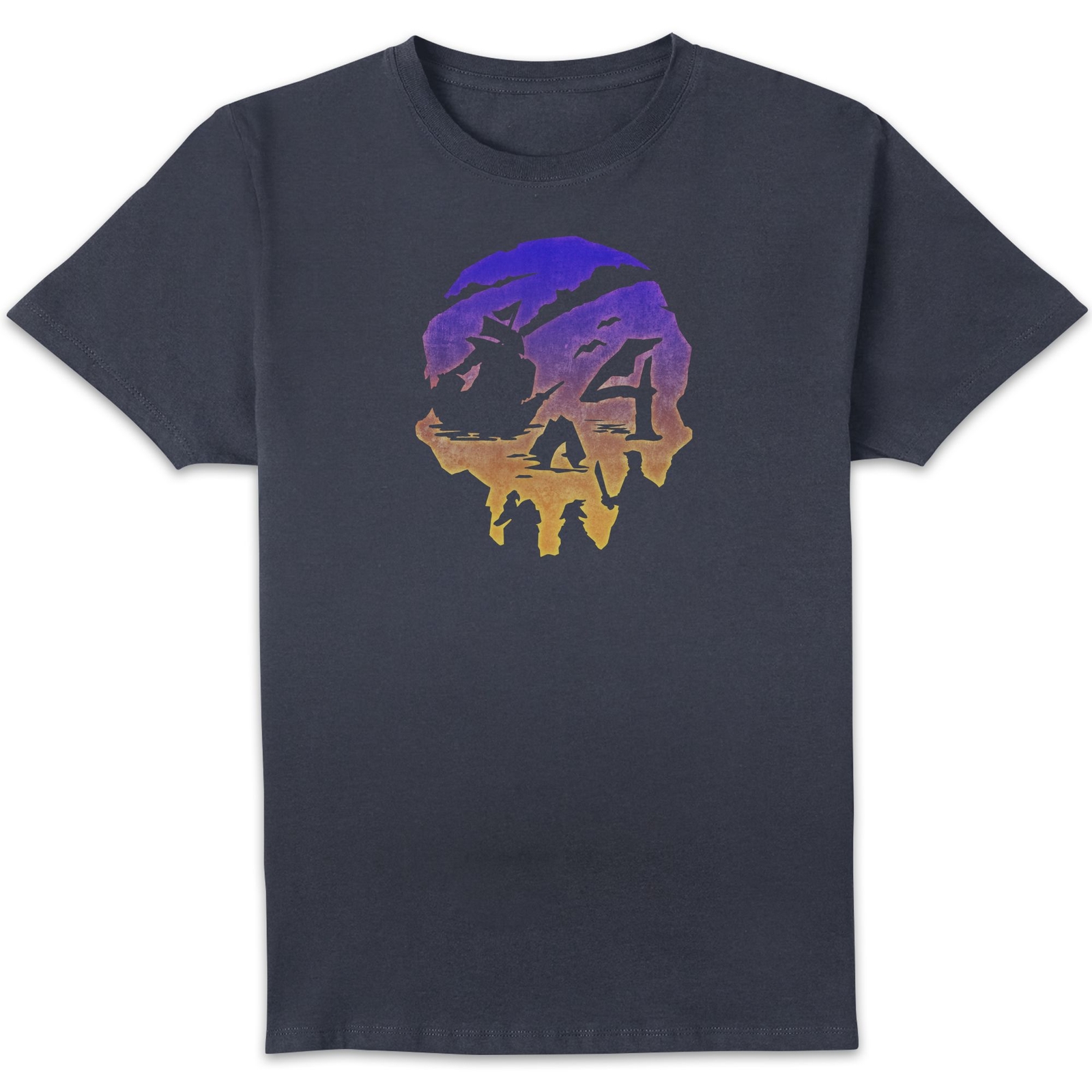 Sea Of Thieves Unisex T-Shirt - Navy - S - Navy