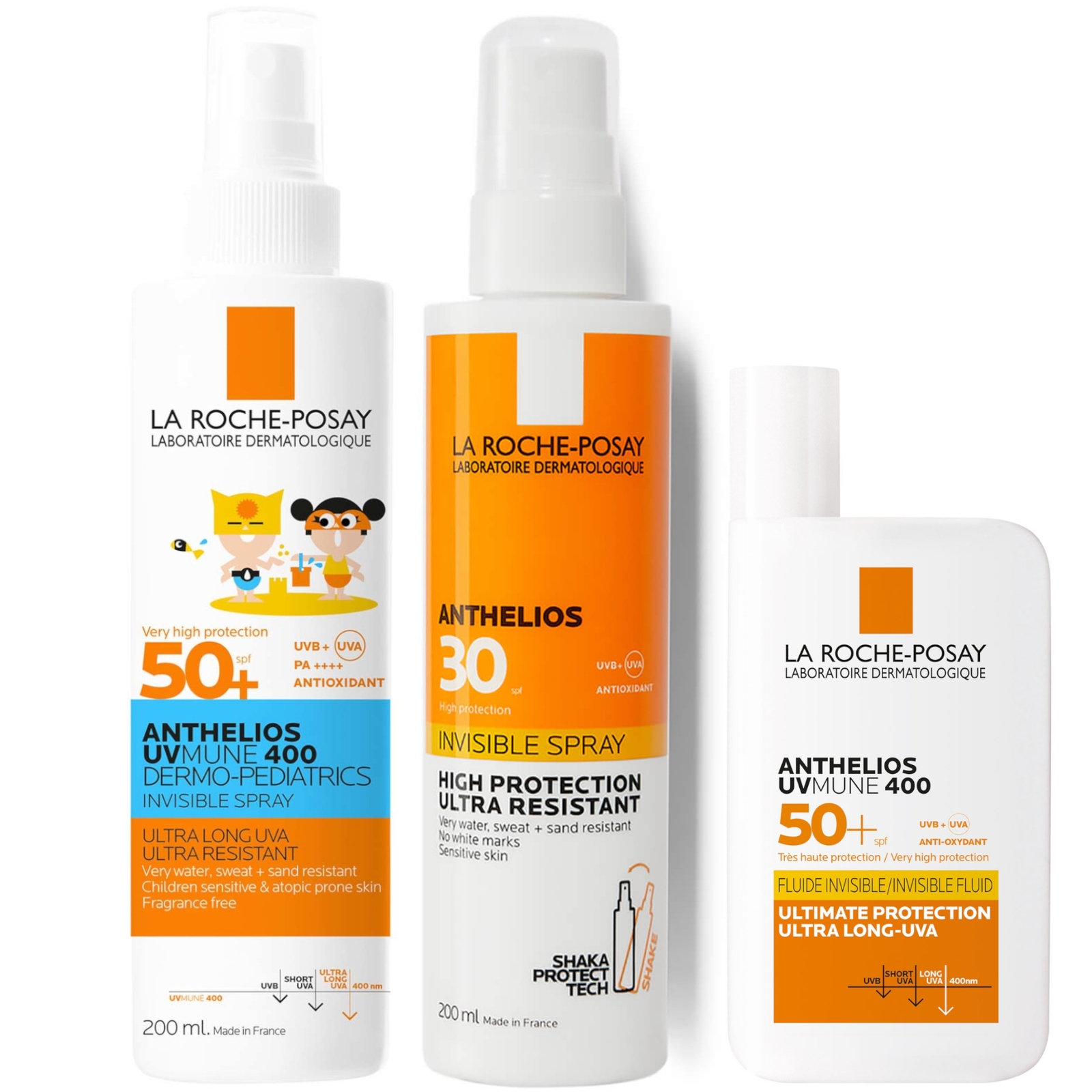 La Roche-posay Anthelios Family Spf Bundle