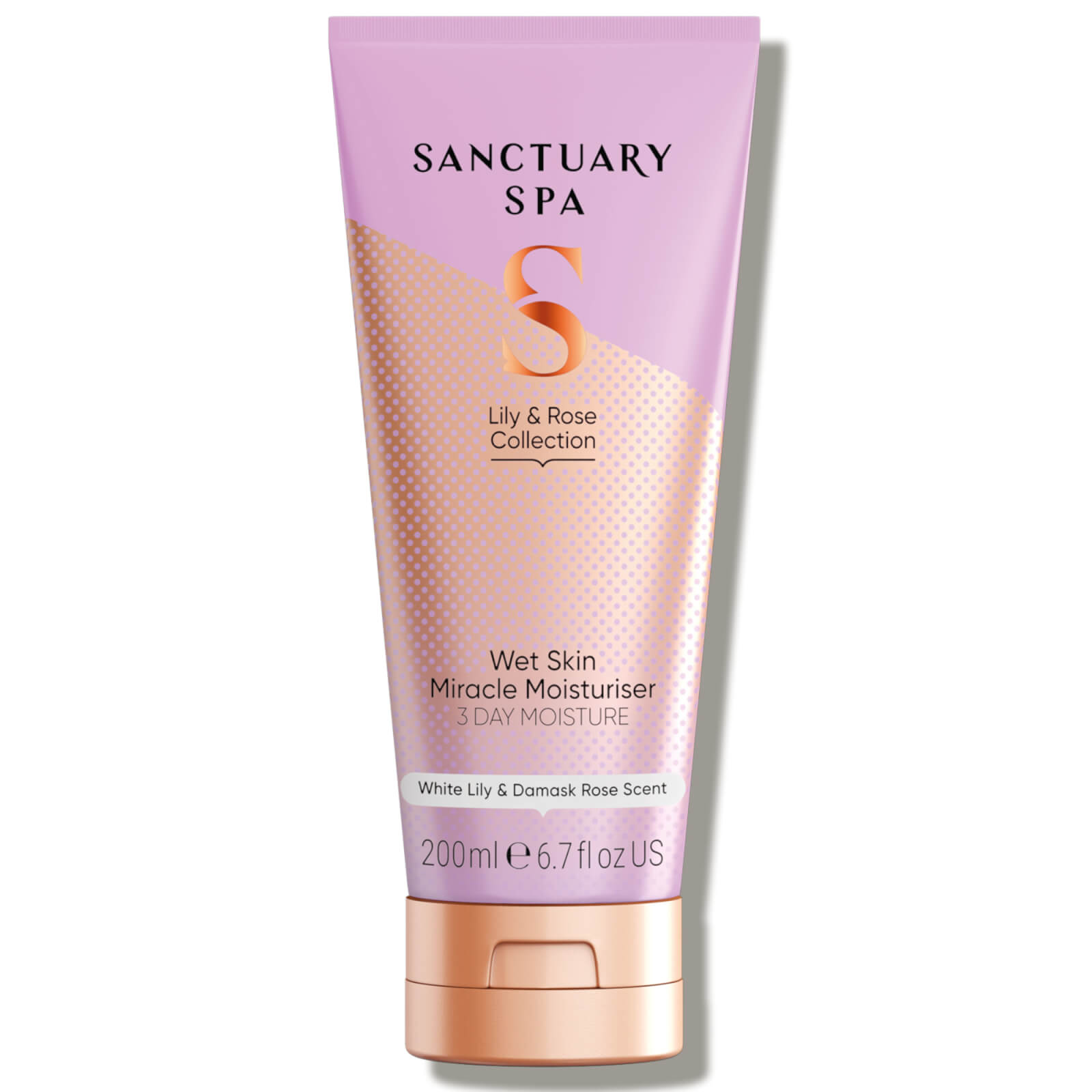 

Sanctuary Spa Lily and Rose Collection Wet Skin Miracle Moisturiser 200ml