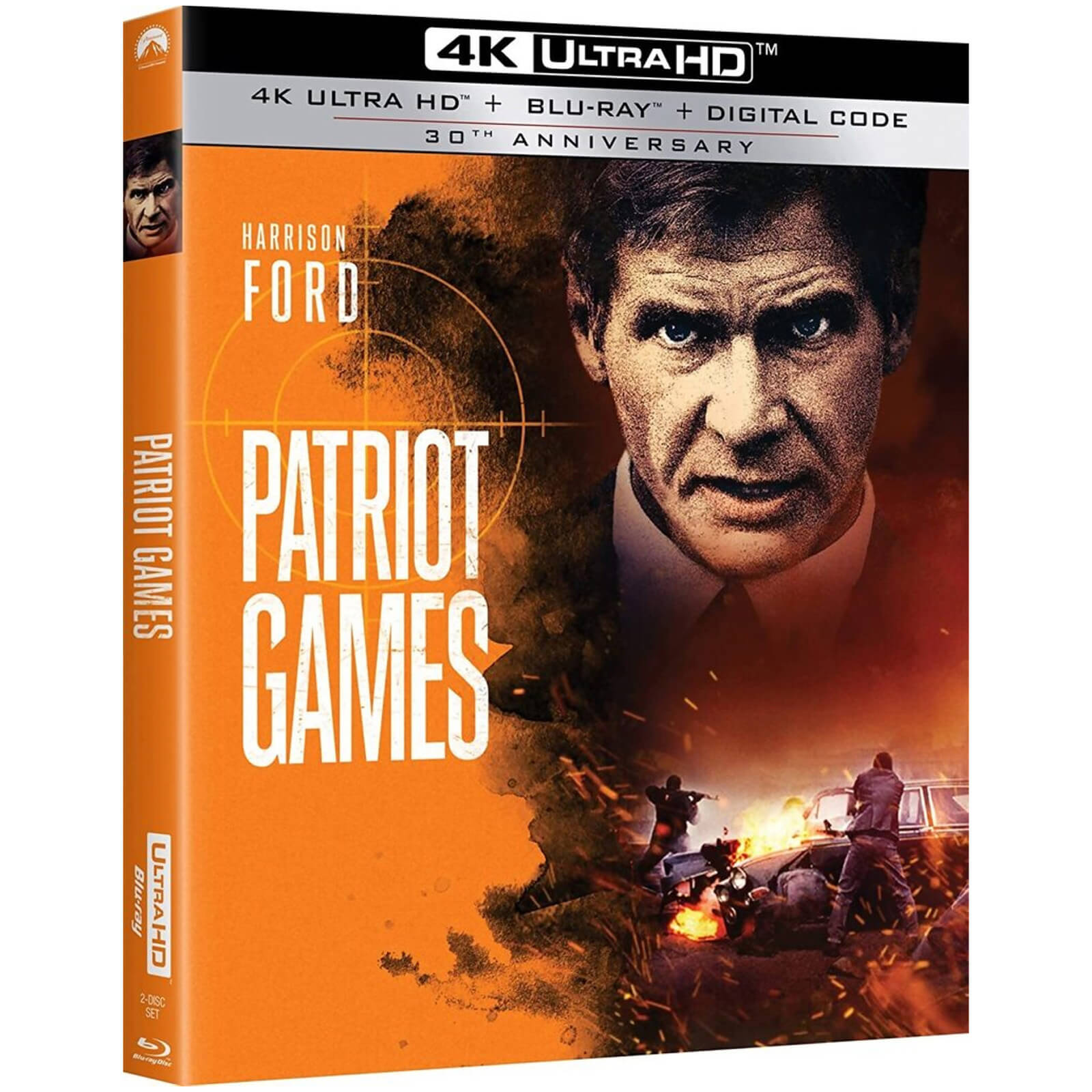 

Patriot Games: 30th Anniversary - 4K Ultra HD