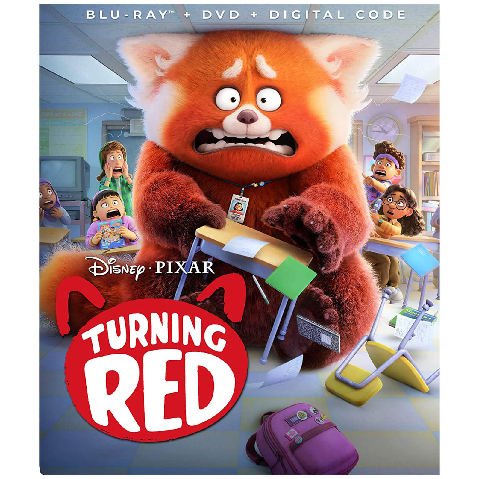 Walt Disney Pictures Turning red (includes dvd)